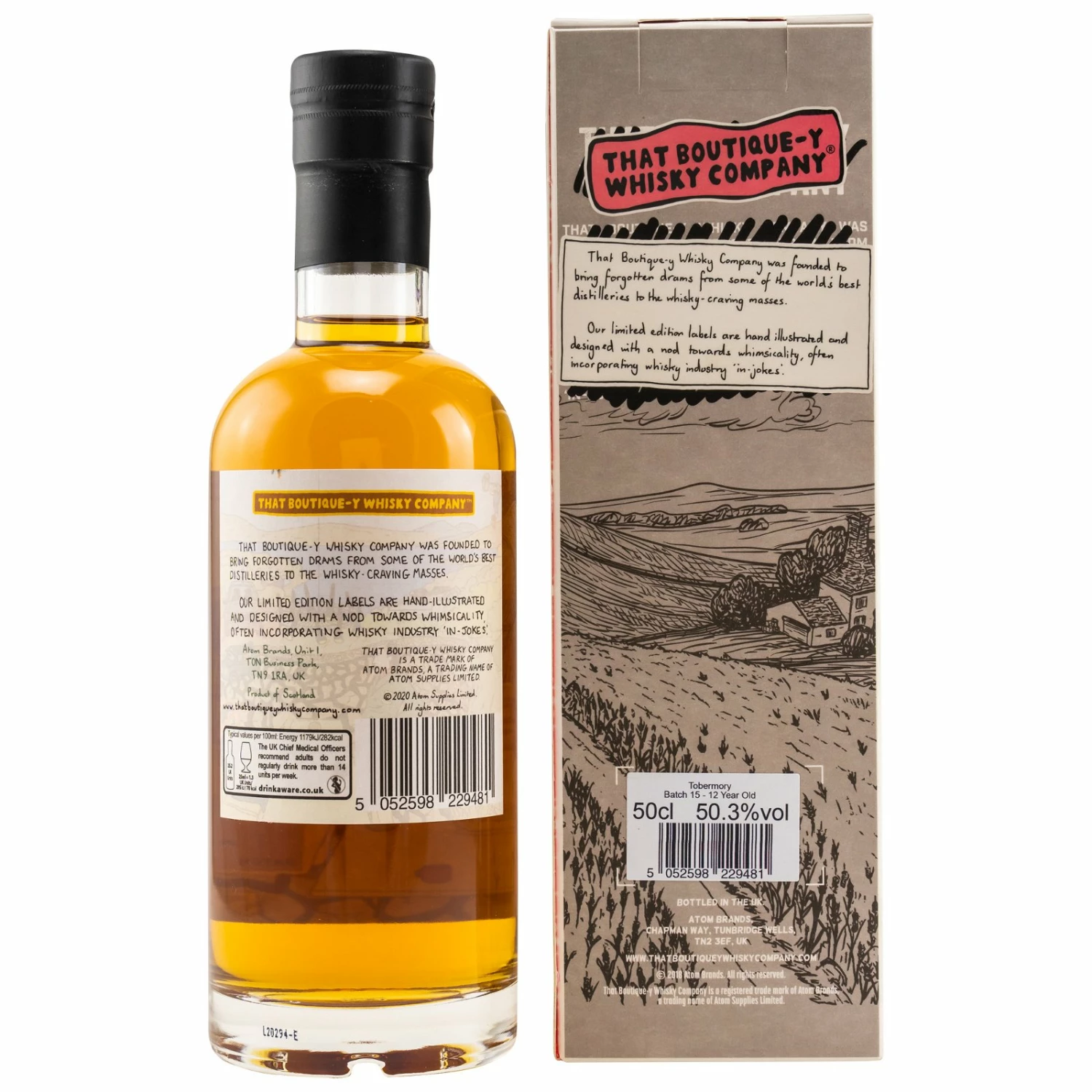 Tobermory 12 Jahre Batch 15 Single Malt Scotch Whisky 2 Tobermory 12 Jahre Batch 15 Single Malt Scotch Whisky – Bild 2