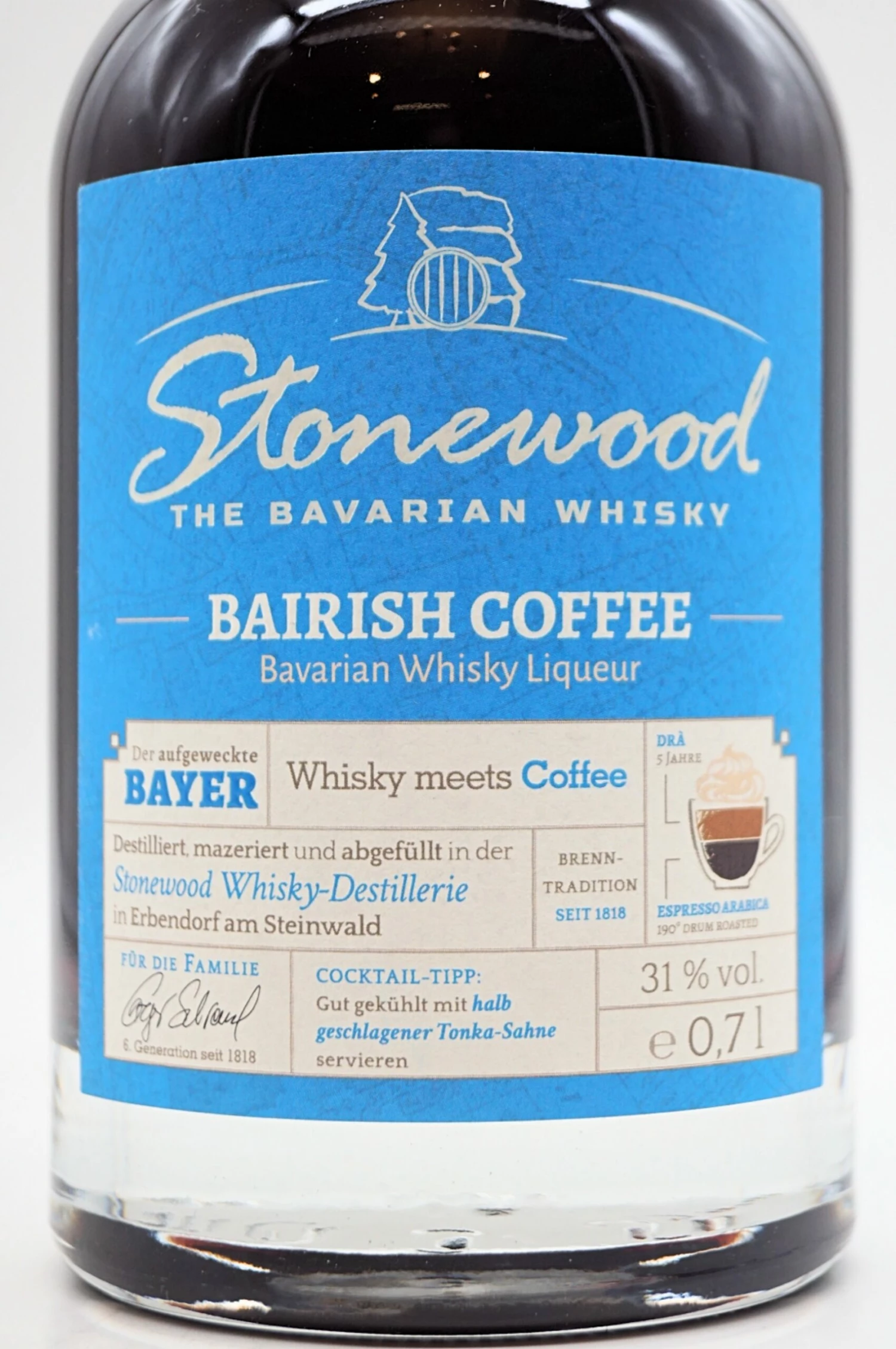 Stonewood Bairish Coffee Whisky Likör 4 Stonewood Bairish Coffee Whisky Likör – Bild 4