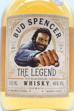 Bud Spencer The Legend Blended Malt Whisky Mild 7 Bud Spencer The Legend Blended Malt Whisky Mild -SBS || Waterford || SAINT JAMES Verkaufsgeschäft DSC00466
