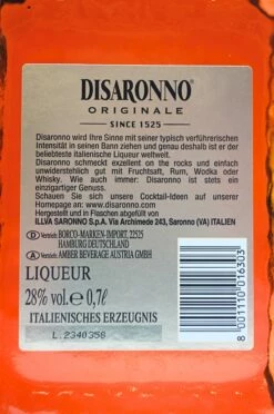 Amaretto -SBS || Waterford || SAINT JAMES Verkaufsgeschäft DSC00655