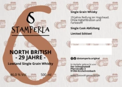 29 Jahre North British Lowland Single Grain Whisky -SBS || Waterford || SAINT JAMES Verkaufsgeschäft North British
