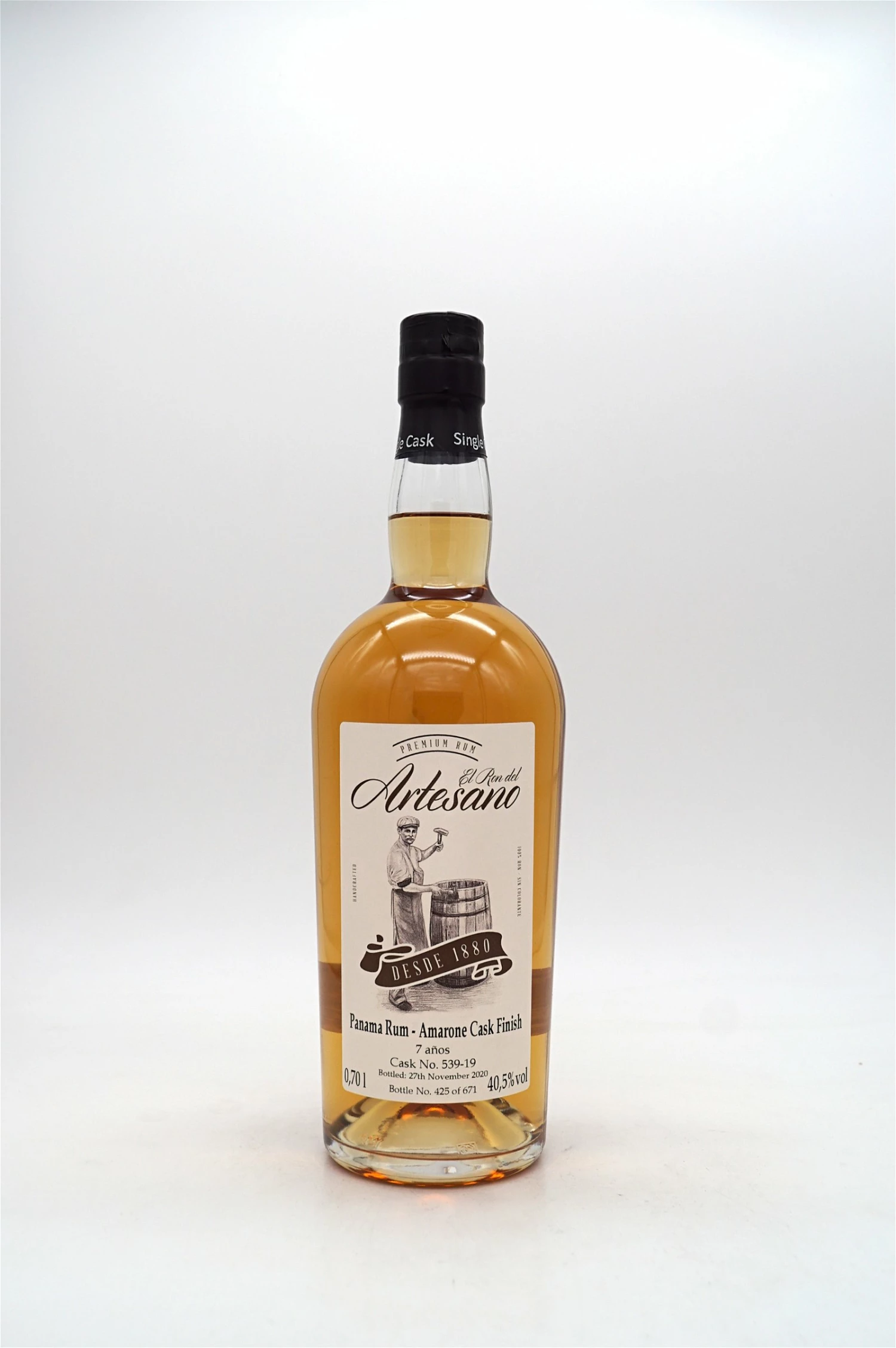7 Jahre Panama Rum Amarone Cask Finish Cask Nr. 53919 1 7 Jahre Panama Rum Amarone Cask Finish Cask Nr. 53919