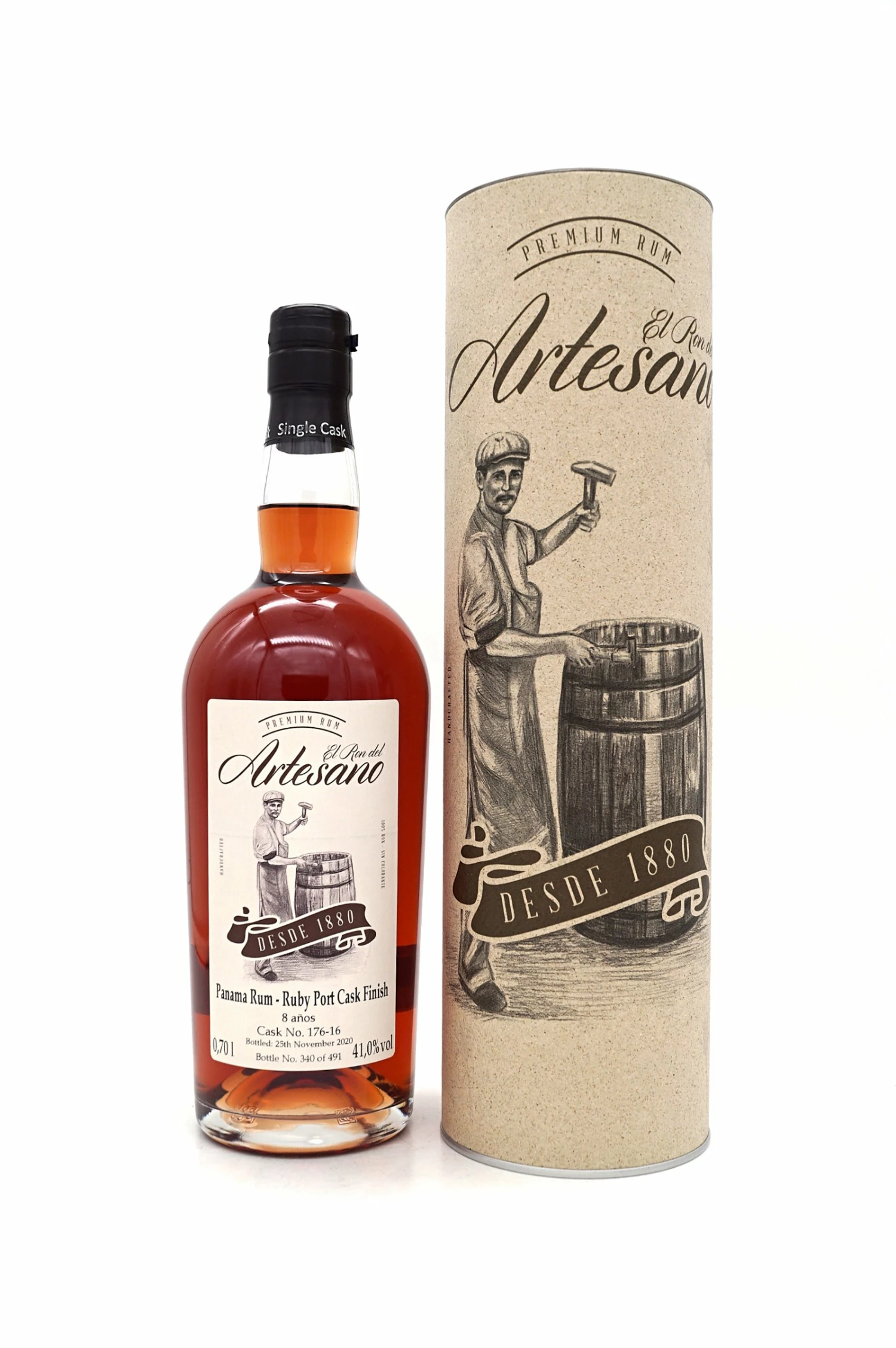 8 Jahre Panama Rum Ruby Port Cask Finish Cask Nr. 176-16 1 8 Jahre Panama Rum Ruby Port Cask Finish Cask Nr. 176-16