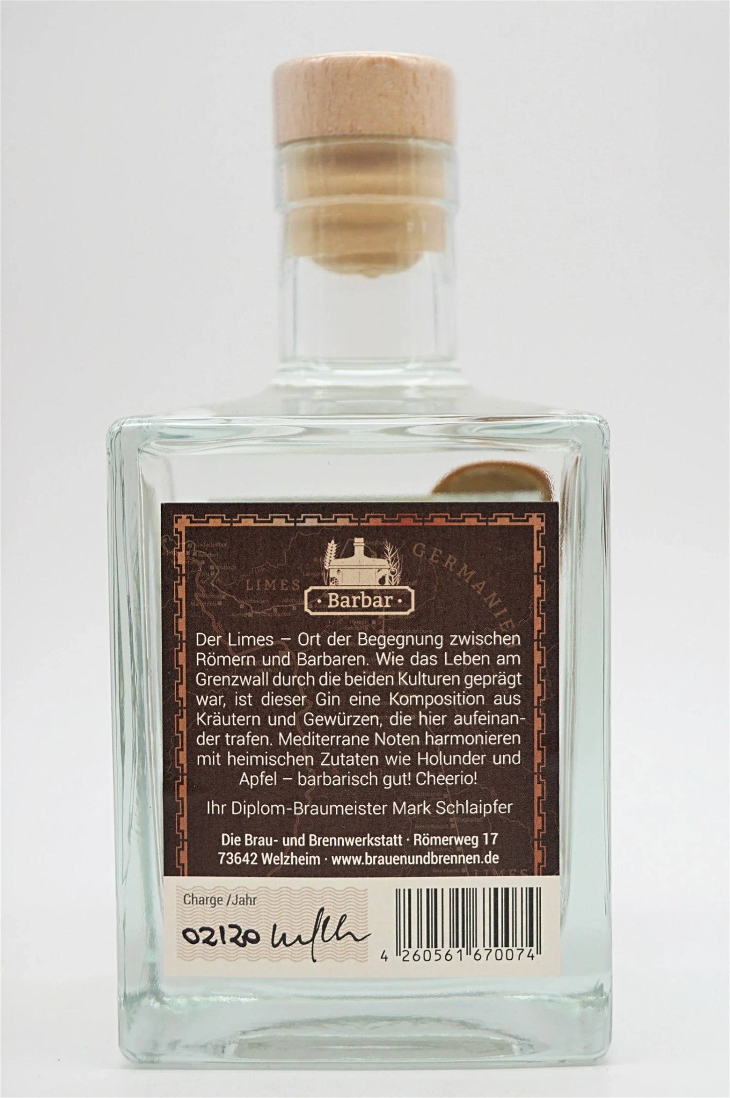 Barbar London Dry Gin 2 Barbar London Dry Gin – Bild 2