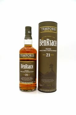 21 Jahre Temporis Peated Single Malt Scotch Whisky