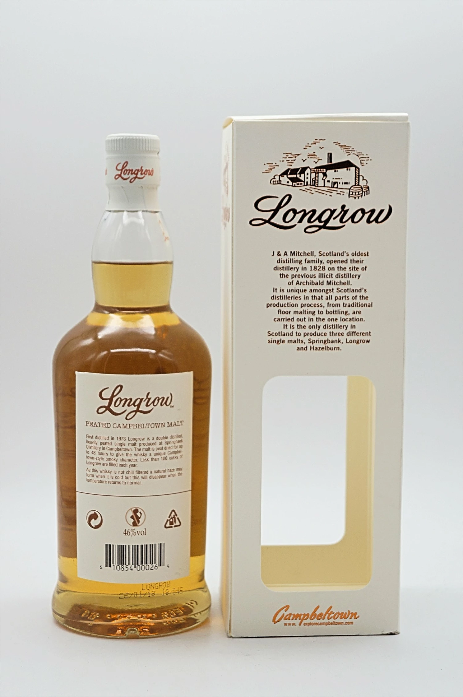 Peated Campletown Single Malt Scotch Whisky 2 Peated Campletown Single Malt Scotch Whisky – Bild 2