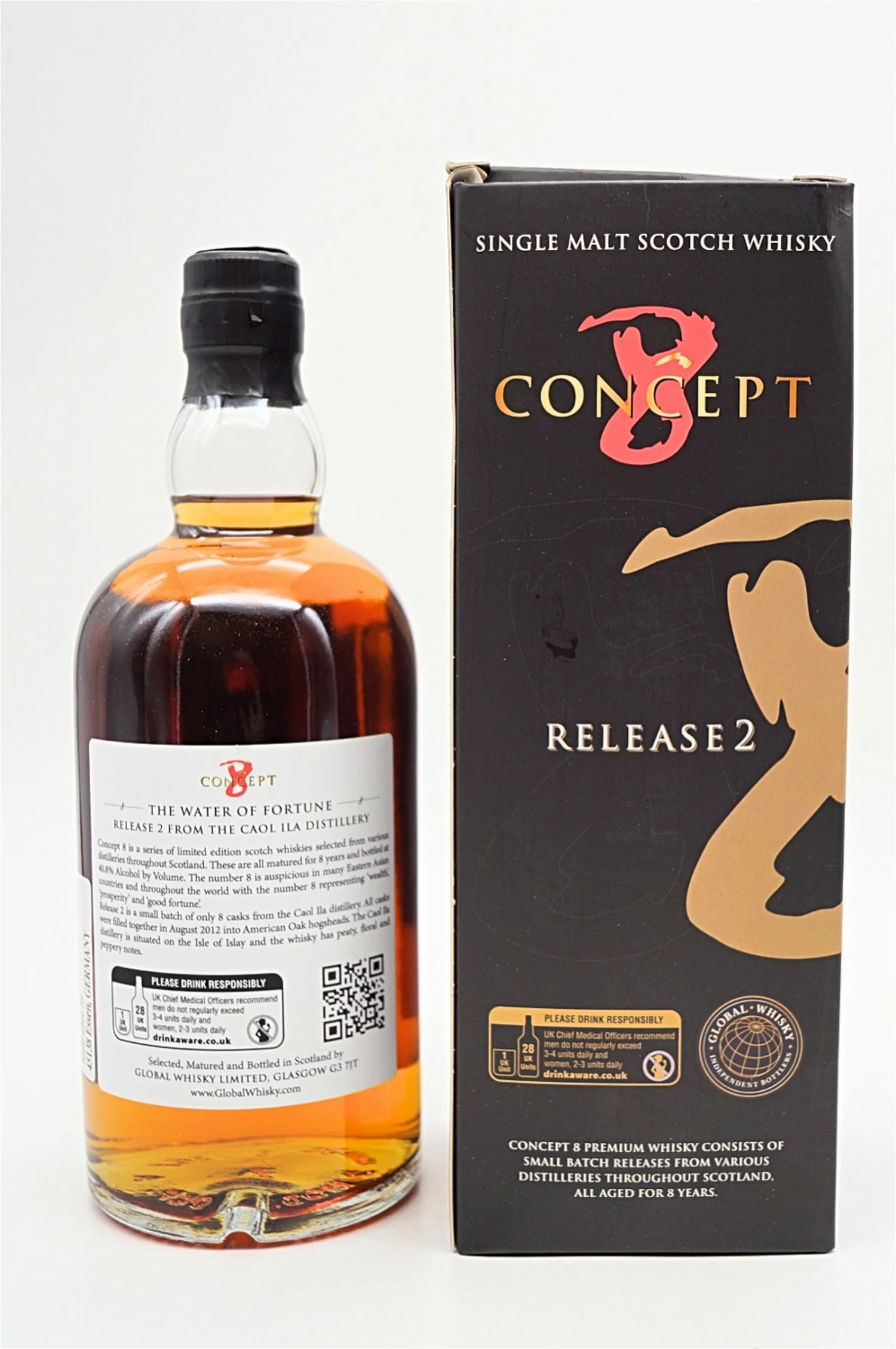 Caol Ila 8 Jahre Release 2 Islay Single Malt Scotch Whisky 2 Caol Ila 8 Jahre Release 2 Islay Single Malt Scotch Whisky – Bild 2
