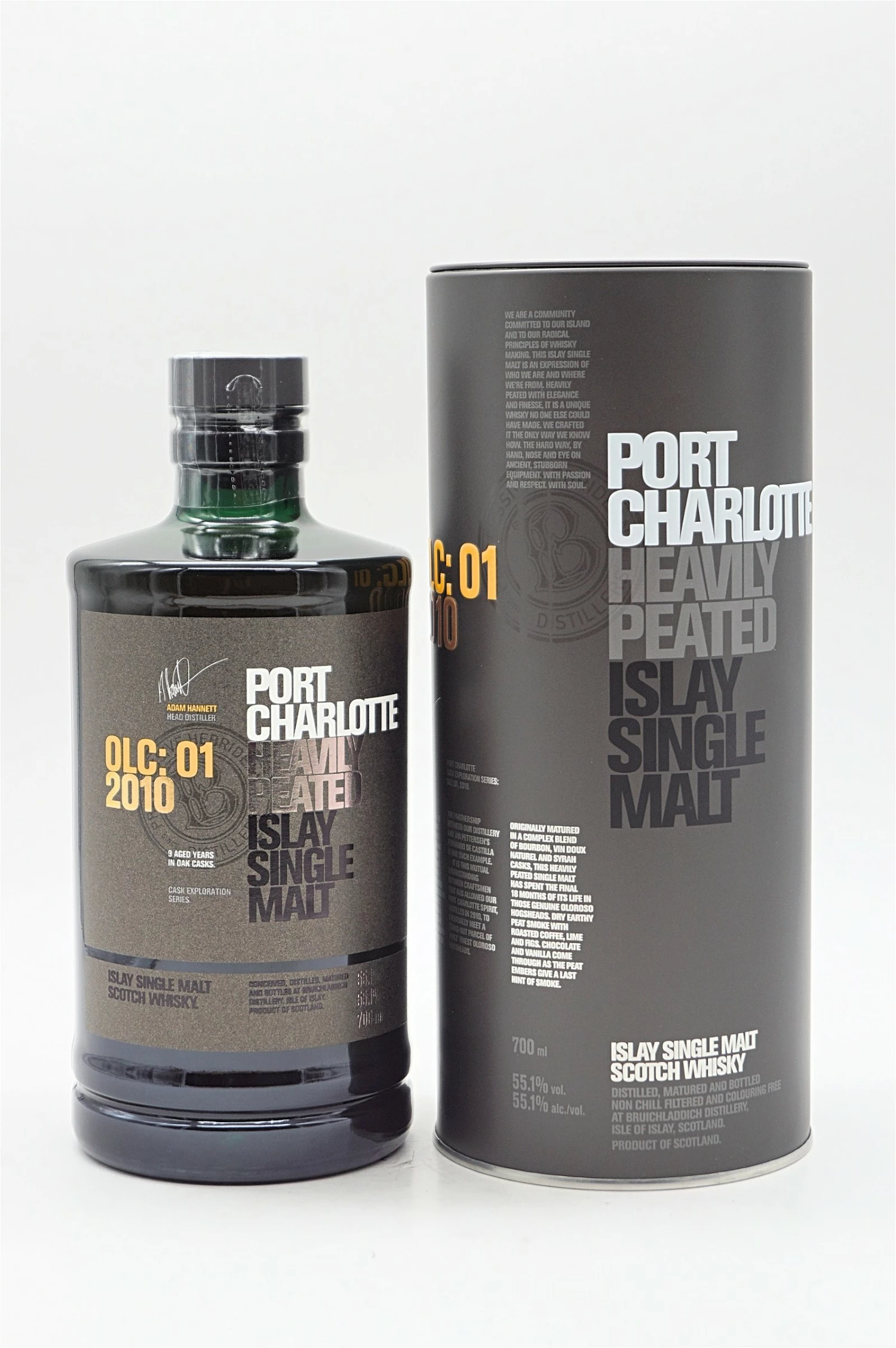 Port Charlotte OLC:01 2010 Heavily Peated Islay Single Malt 1 Port Charlotte OLC:01 2010 Heavily Peated Islay Single Malt