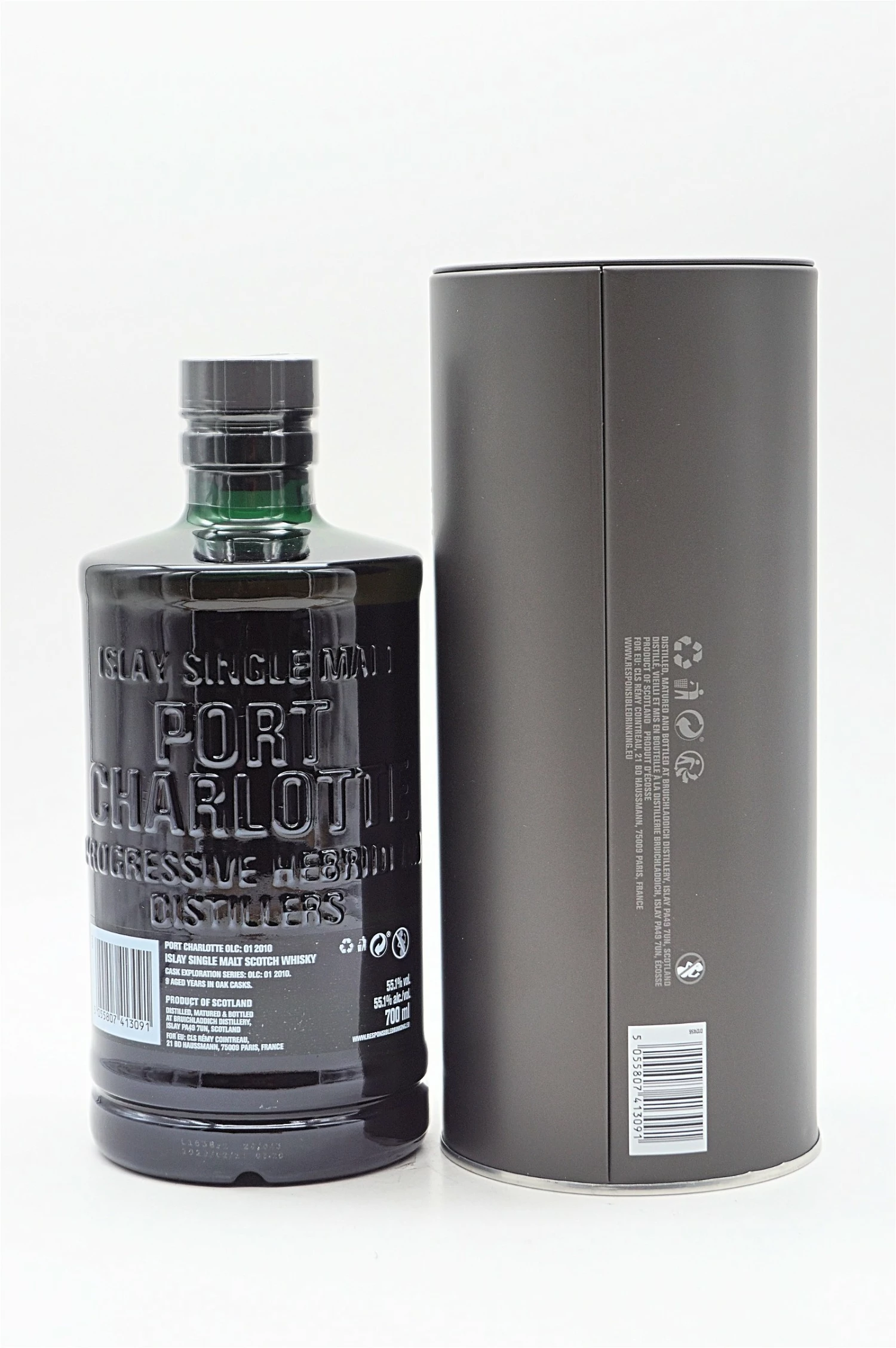 Port Charlotte OLC:01 2010 Heavily Peated Islay Single Malt 2 Port Charlotte OLC:01 2010 Heavily Peated Islay Single Malt – Bild 2
