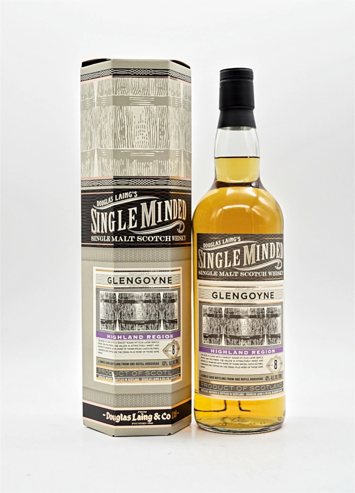 Single Minded Glengoyne 8 Jahre Single Malt Scotch Whisky 1 Single Minded Glengoyne 8 Jahre Single Malt Scotch Whisky