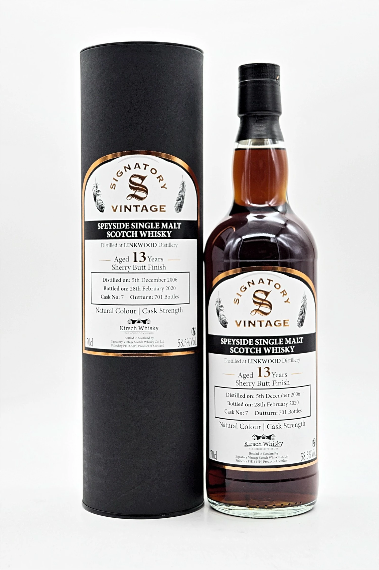 Linkwood 13 Jahre Sherry Butt Finish 2006/2020 Cask No. 7 1 Linkwood 13 Jahre Sherry Butt Finish 2006/2020 Cask No. 7