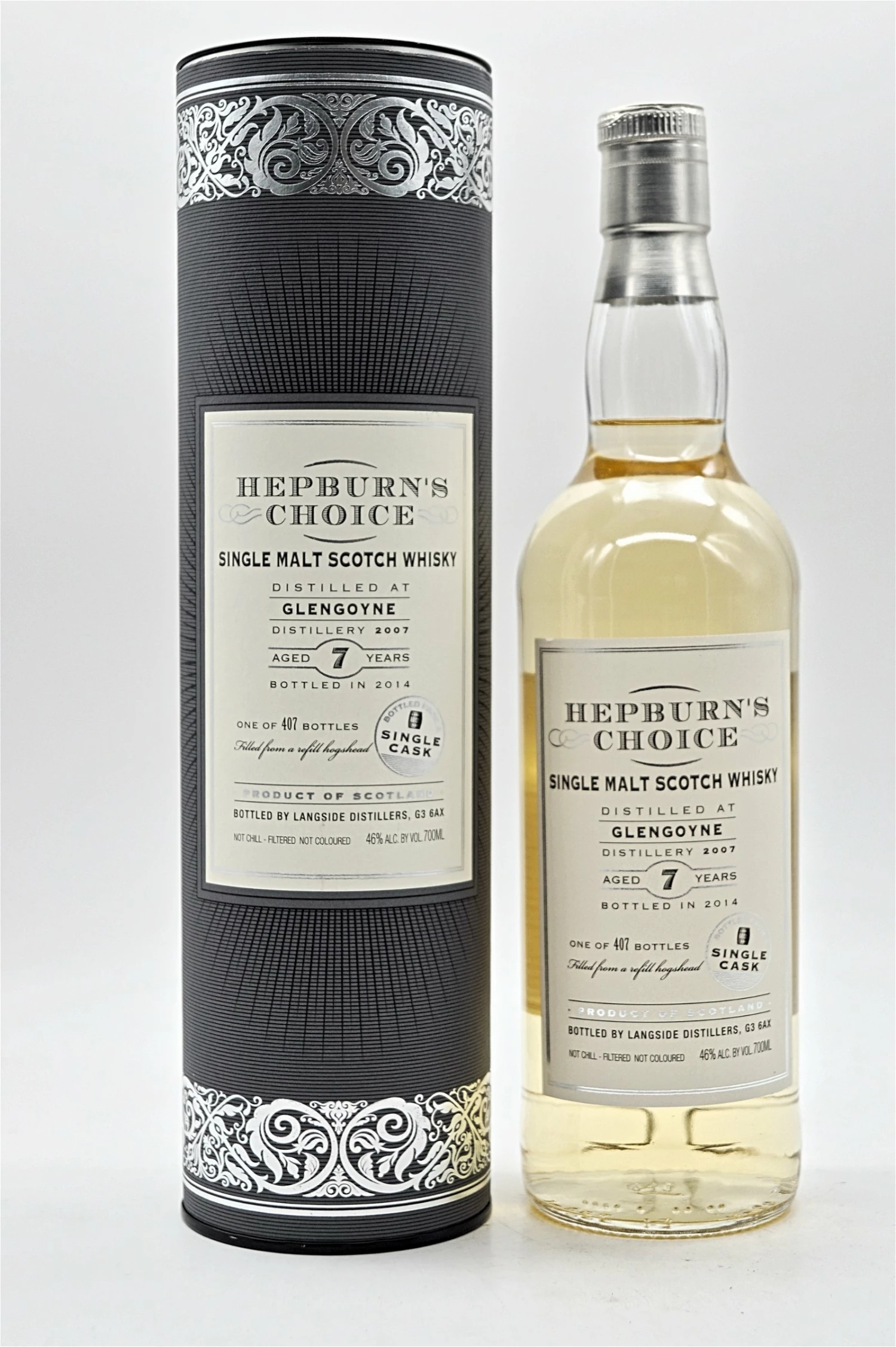 Glengoyne 7 Jahre 2007/2014 - 407 F. Single Malt Scotch Whisky 1 Glengoyne 7 Jahre 2007/2014 - 407 F. Single Malt Scotch Whisky