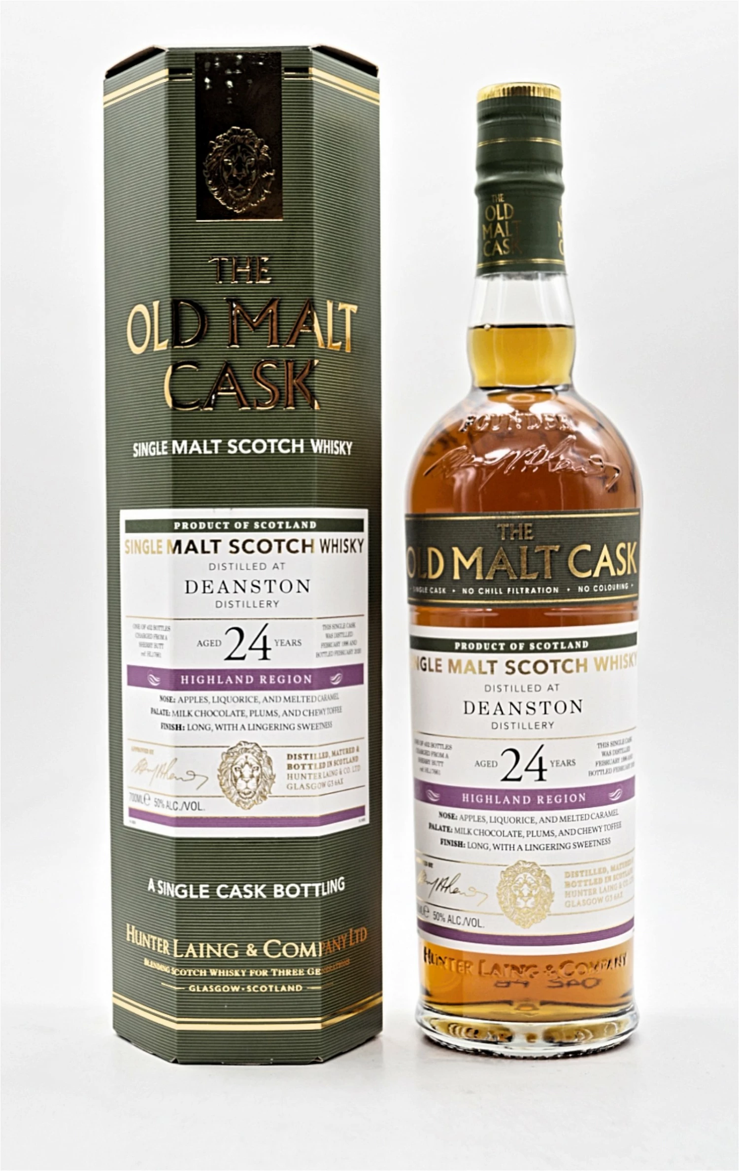 Deanston Distillery 24 Jahre 1996/2020 452Fl. Single Cask Single Malt Scotch Whisky 1 Deanston Distillery 24 Jahre 1996/2020 452Fl. Single Cask Single Malt Scotch Whisky