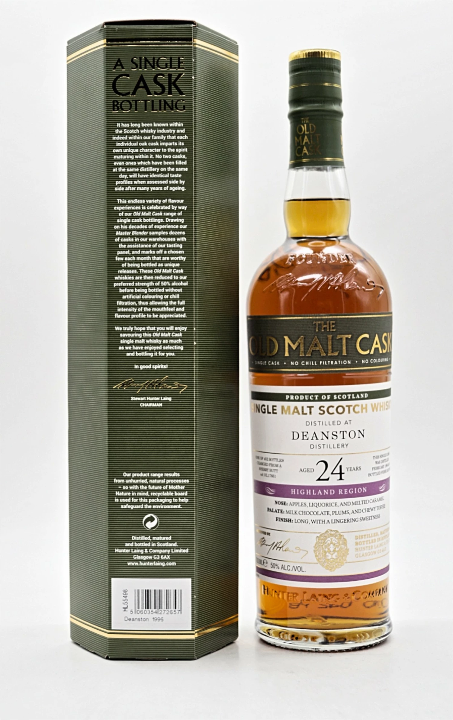 Deanston Distillery 24 Jahre 1996/2020 452Fl. Single Cask Single Malt Scotch Whisky 2 Deanston Distillery 24 Jahre 1996/2020 452Fl. Single Cask Single Malt Scotch Whisky – Bild 2