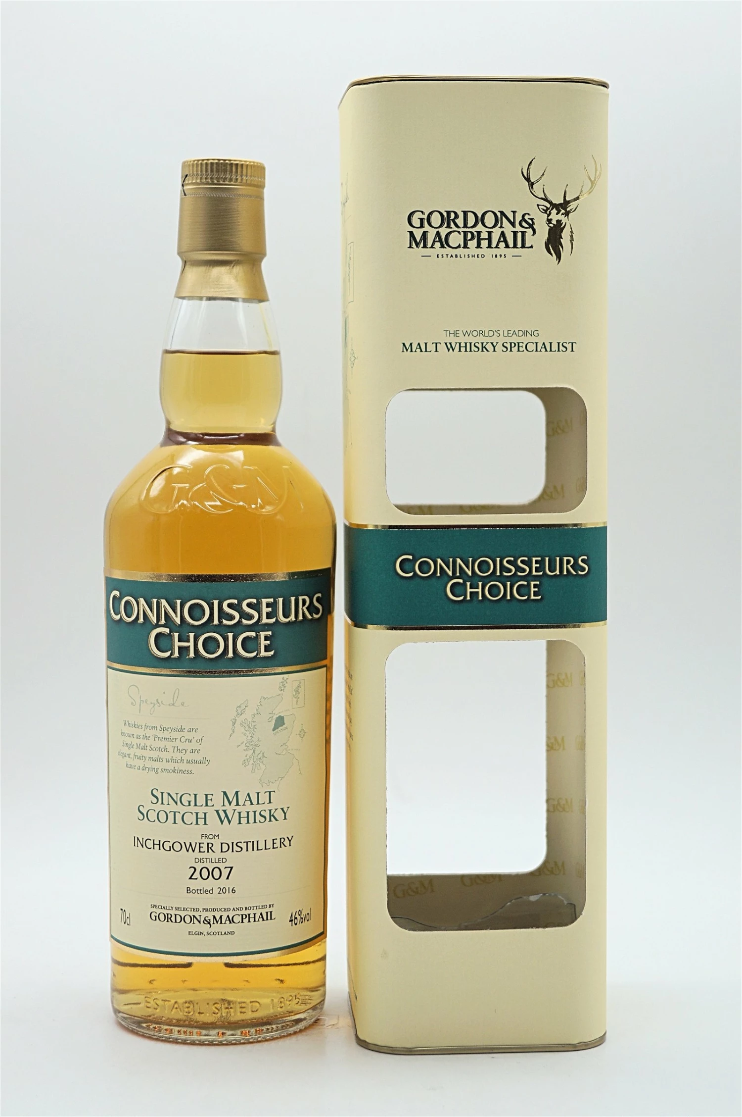 Connoissuers Choice Inchgower 9 Jahre 2007/2016 Single Malt Scotch Whisky 1 Connoissuers Choice Inchgower 9 Jahre 2007/2016 Single Malt Scotch Whisky