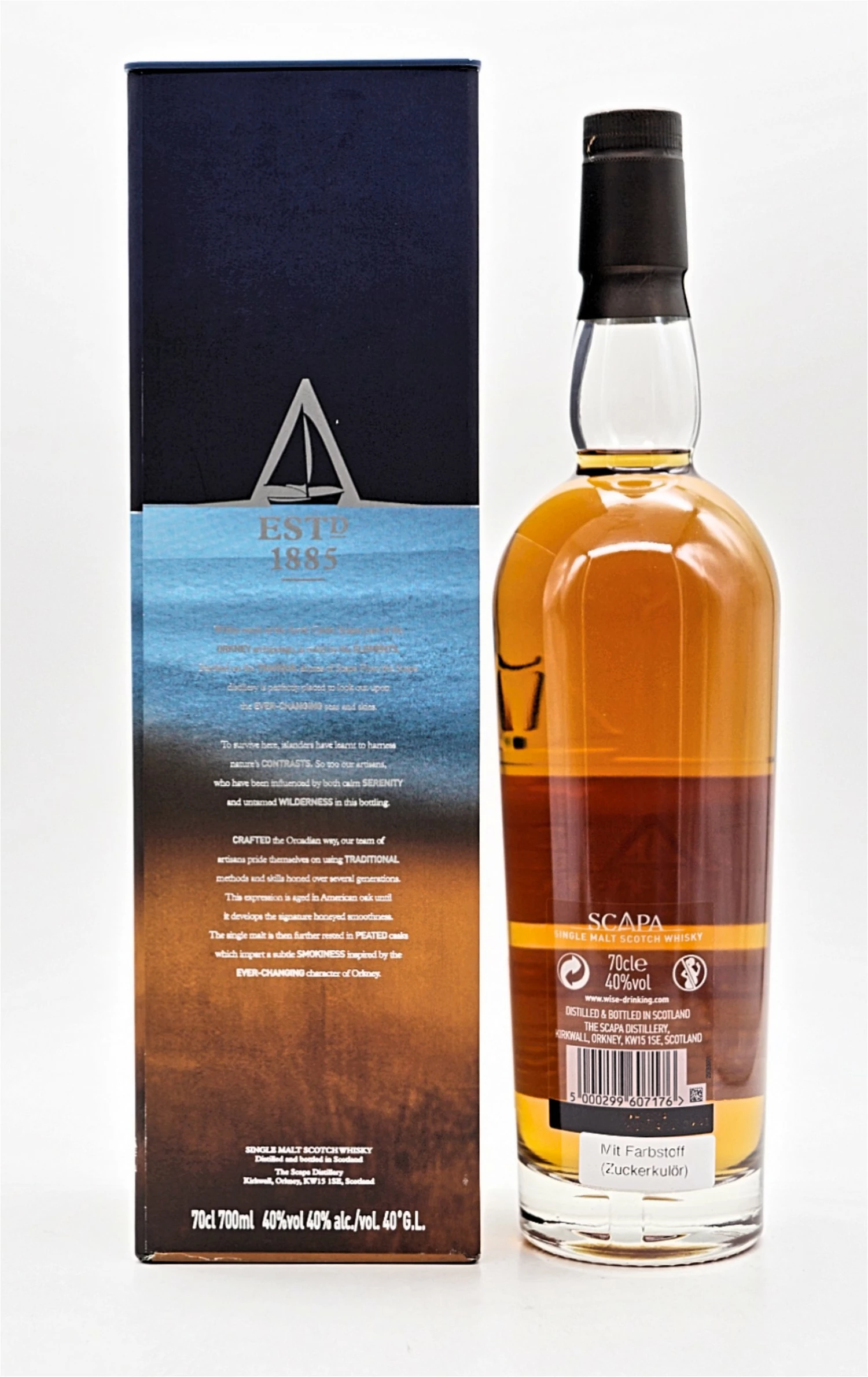 Glansa Single Malt Scotch Whisky 2 Glansa Single Malt Scotch Whisky – Bild 2