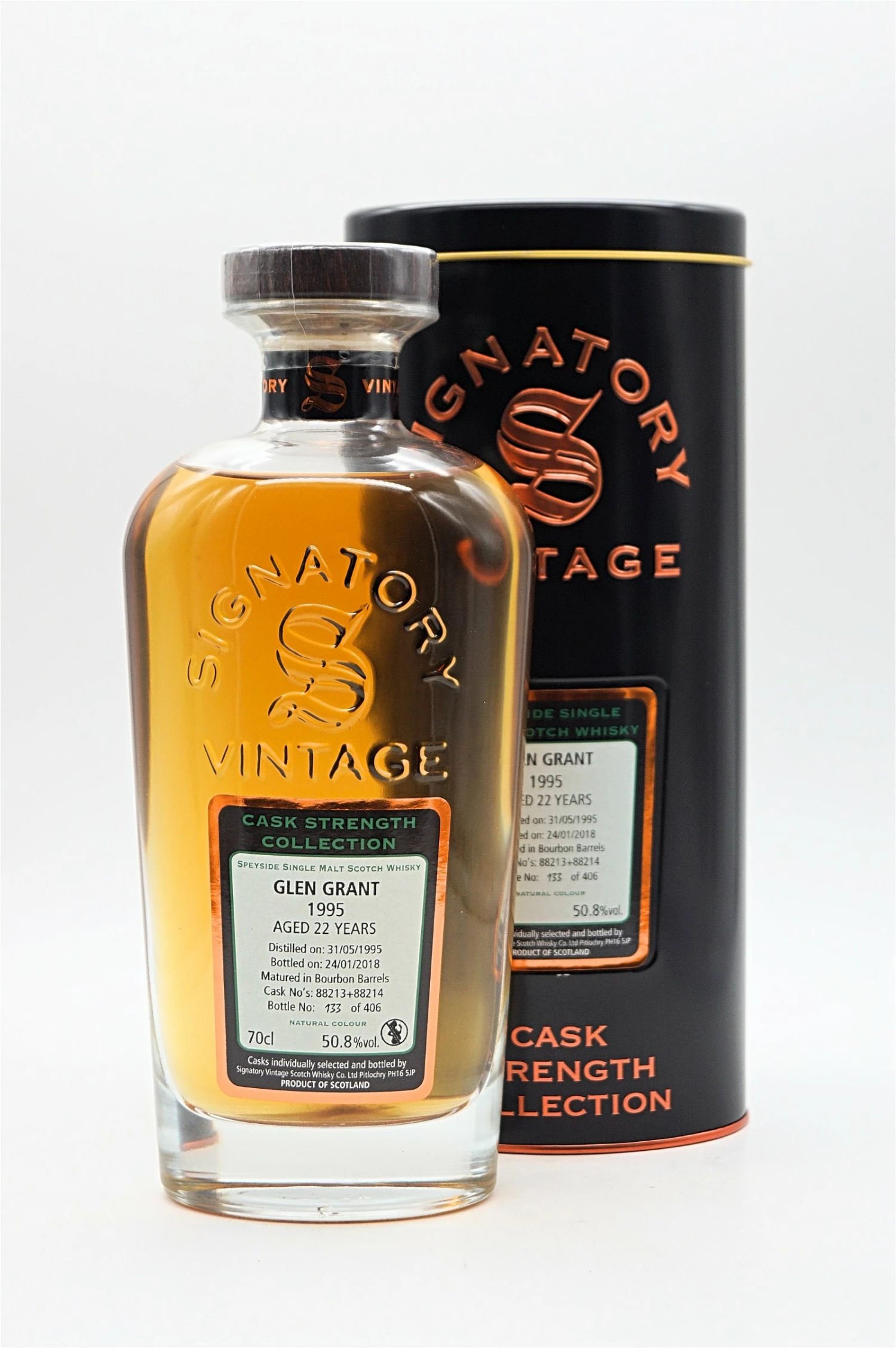 Glen Grant 22 Jahre 1995/2018 Cask 88213 + 88214 1 Glen Grant 22 Jahre 1995/2018 Cask 88213 + 88214