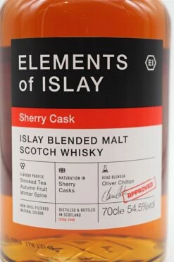 Sherry Cask Islay Blended Malt Scotch Whisky -SBS || Waterford || SAINT JAMES Verkaufsgeschäft dsc01209