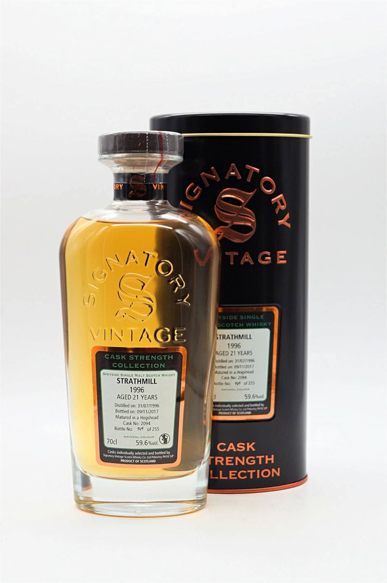 Strathmill 21 Jahre 1996/2017 Cask 2094 1 Strathmill 21 Jahre 1996/2017 Cask 2094