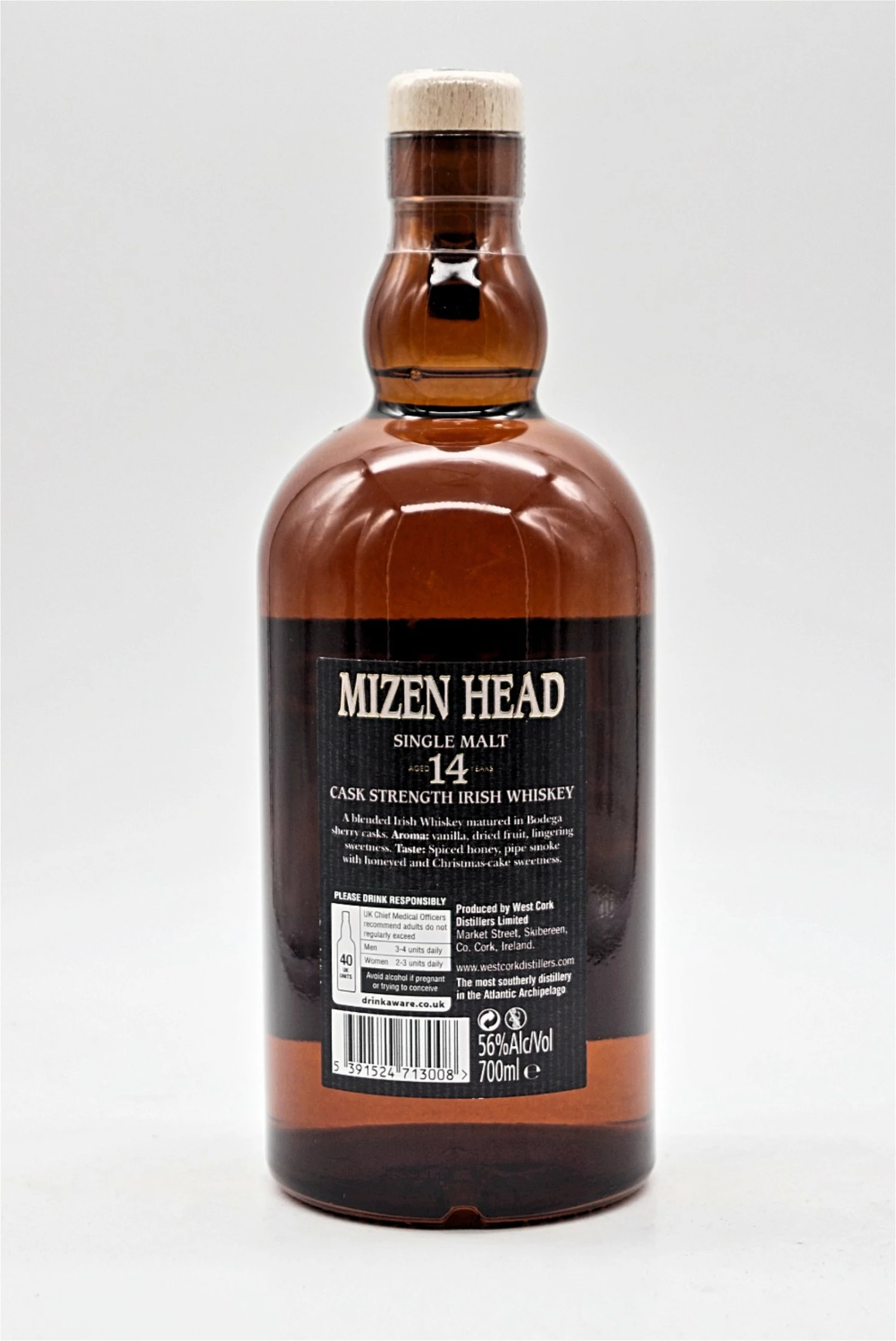 14 Jahre Cask Strength Single Malt Irish Whiskey 2 14 Jahre Cask Strength Single Malt Irish Whiskey – Bild 2