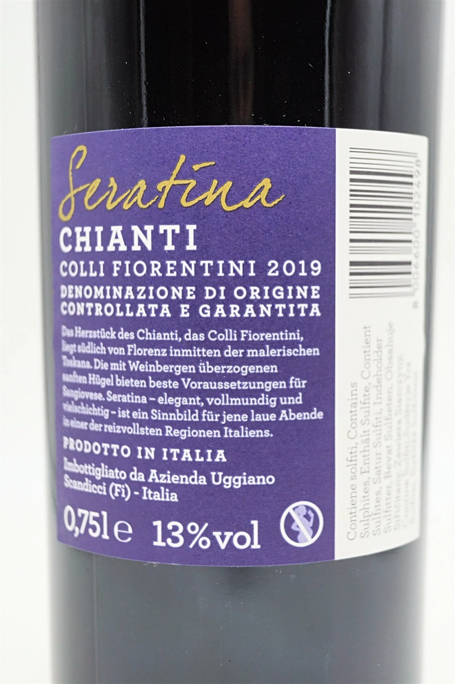 Chianti Colli Fiorentini DOCG Seratina 6xFl. Sparset 5 Chianti Colli Fiorentini DOCG Seratina 6xFl. Sparset – Bild 5