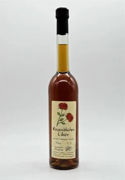 Rosenblütenlikör
