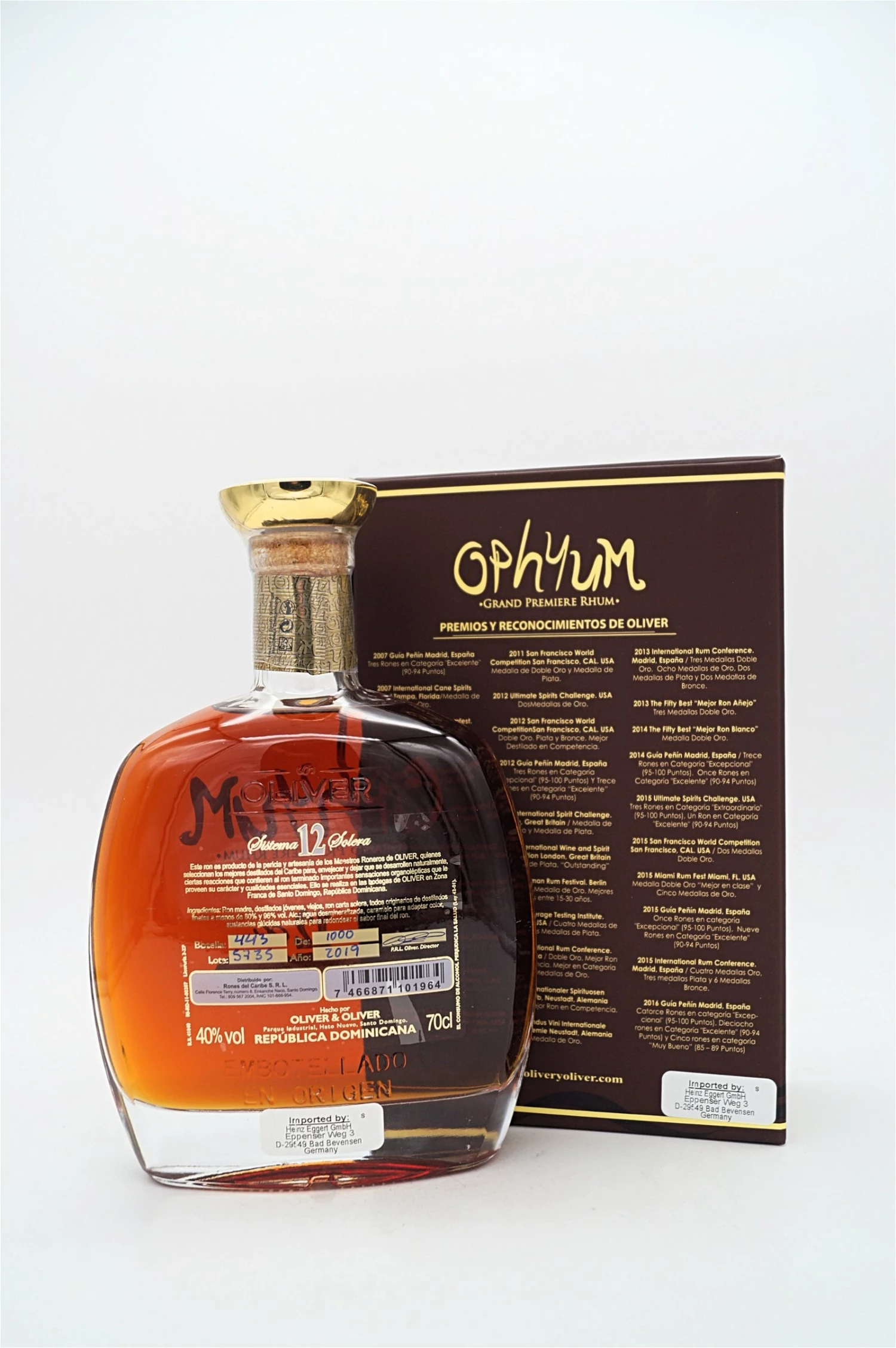 12 Jahre Solera Grand Premiere Rhum 2 12 Jahre Solera Grand Premiere Rhum – Bild 2
