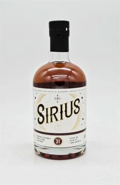 Sirius 31 Jahre 1988/2019 Cask Strength Limited Edition No 1 Blended Malt Scotch Whisky