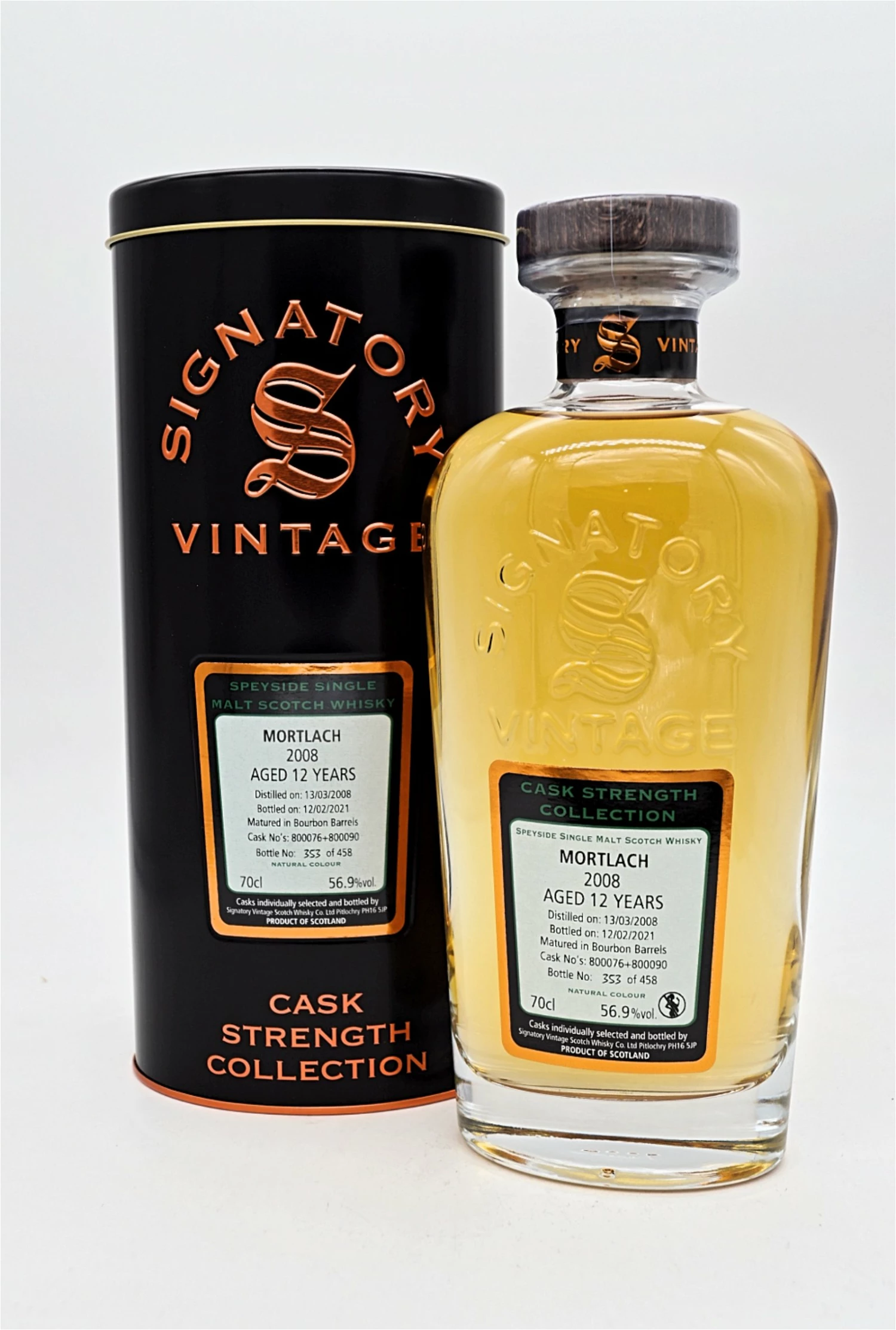 Mortlach 12 Jahre 2008/2021 Casks 800076 + 800090 Speyside Single Malt Scotch Whisky 1 Mortlach 12 Jahre 2008/2021 Casks 800076 + 800090 Speyside Single Malt Scotch Whisky