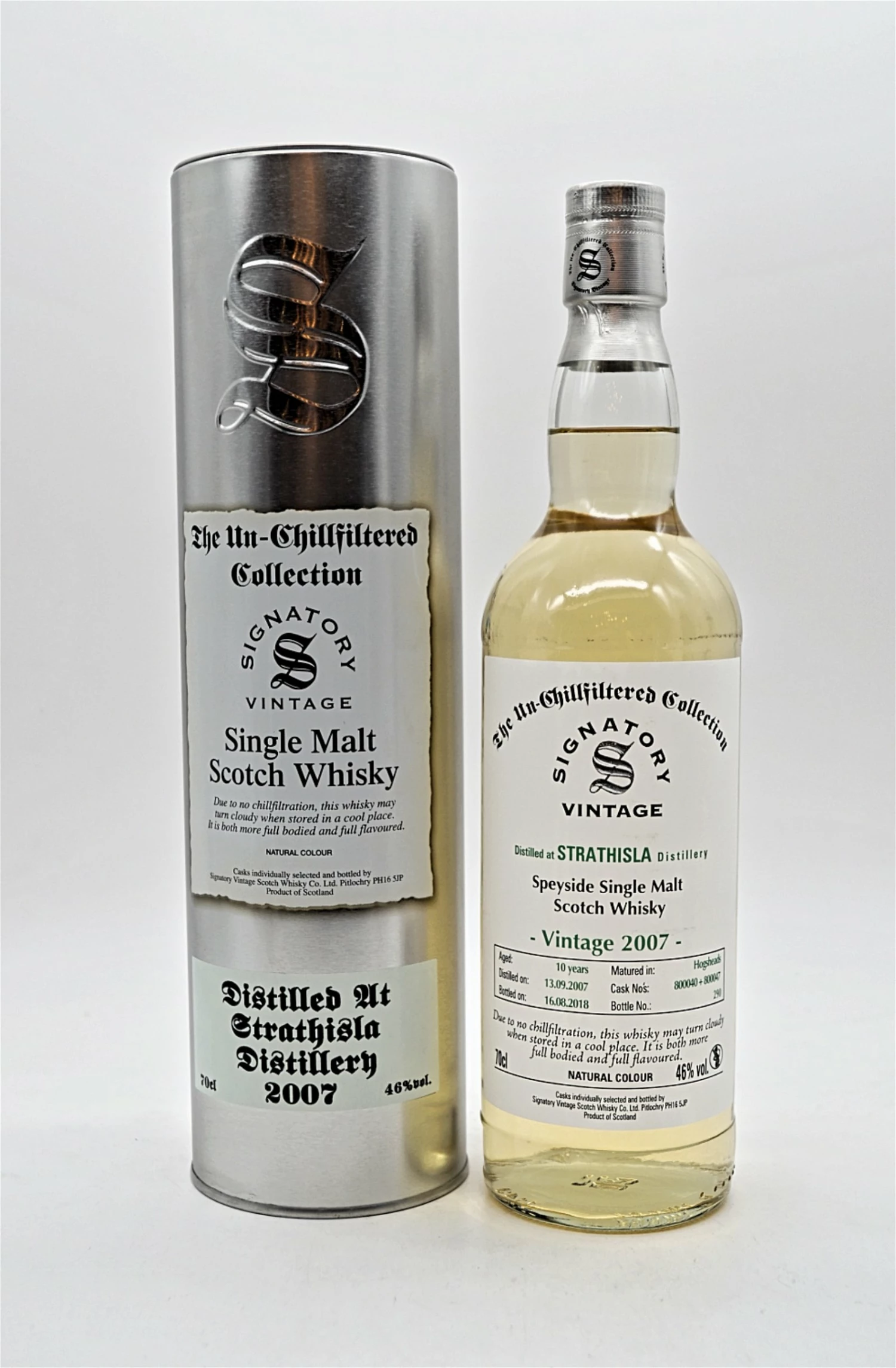 10 Jahre Strathisla Vintage 2007 Speyside Single Malt Scotch Whisky 1 10 Jahre Strathisla Vintage 2007 Speyside Single Malt Scotch Whisky