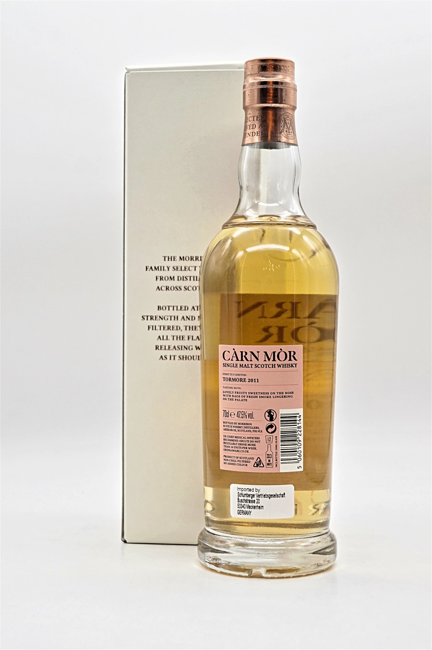 Tormore 2011 Peated Cask Strictly Limited Single Malt Scotch Whisky 2 Tormore 2011 Peated Cask Strictly Limited Single Malt Scotch Whisky – Bild 2