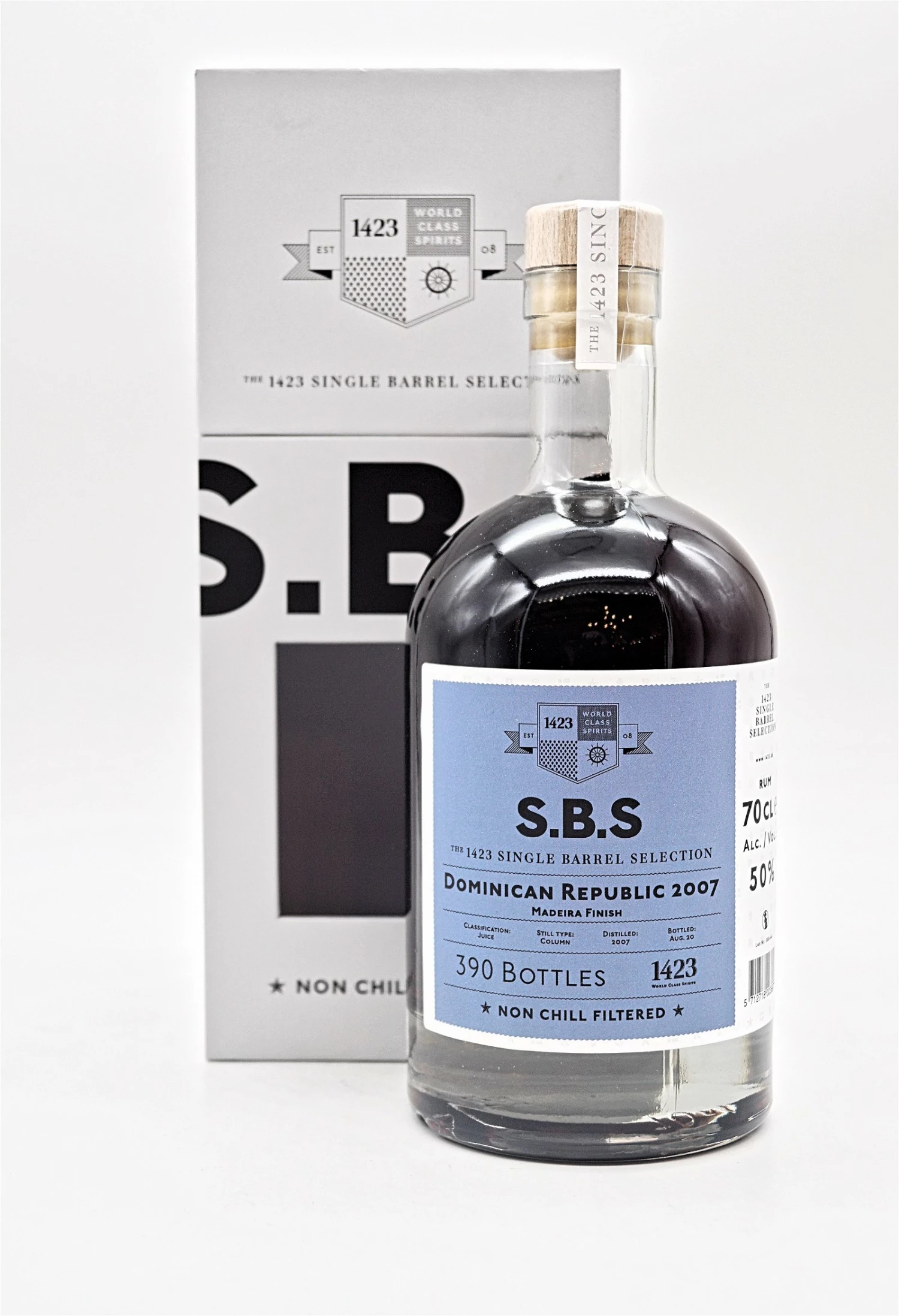 SBS Dominican Republic 2007 Madeira Finish Single Barrel Selection Rum 1 SBS Dominican Republic 2007 Madeira Finish Single Barrel Selection Rum