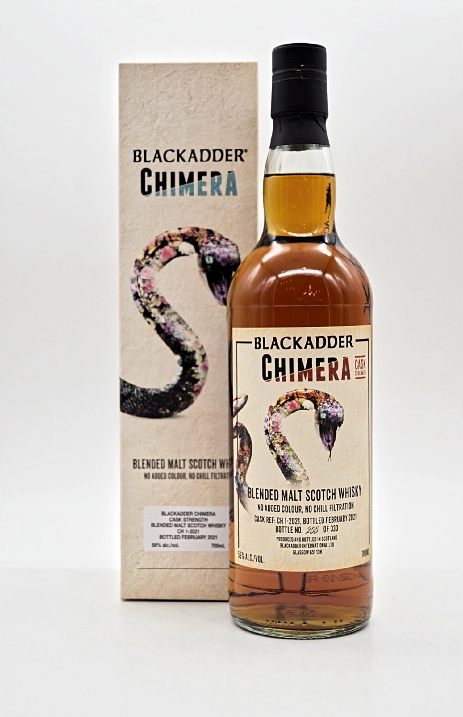 Chimera CH 1-2021 Cask Strength Blended Malt Scotch Whisky 1 Chimera CH 1-2021 Cask Strength Blended Malt Scotch Whisky