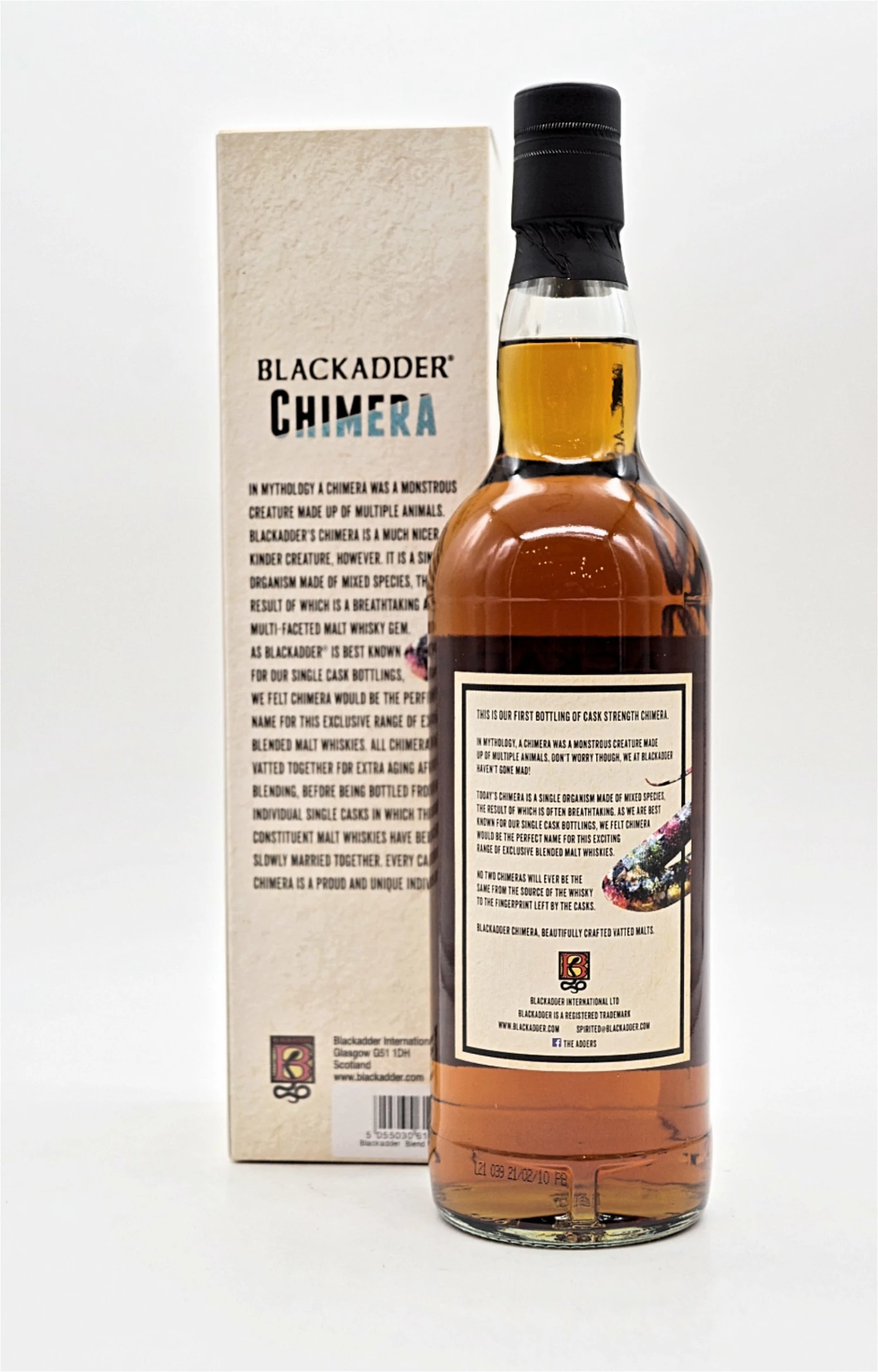 Chimera CH 1-2021 Cask Strength Blended Malt Scotch Whisky 2 Chimera CH 1-2021 Cask Strength Blended Malt Scotch Whisky – Bild 2