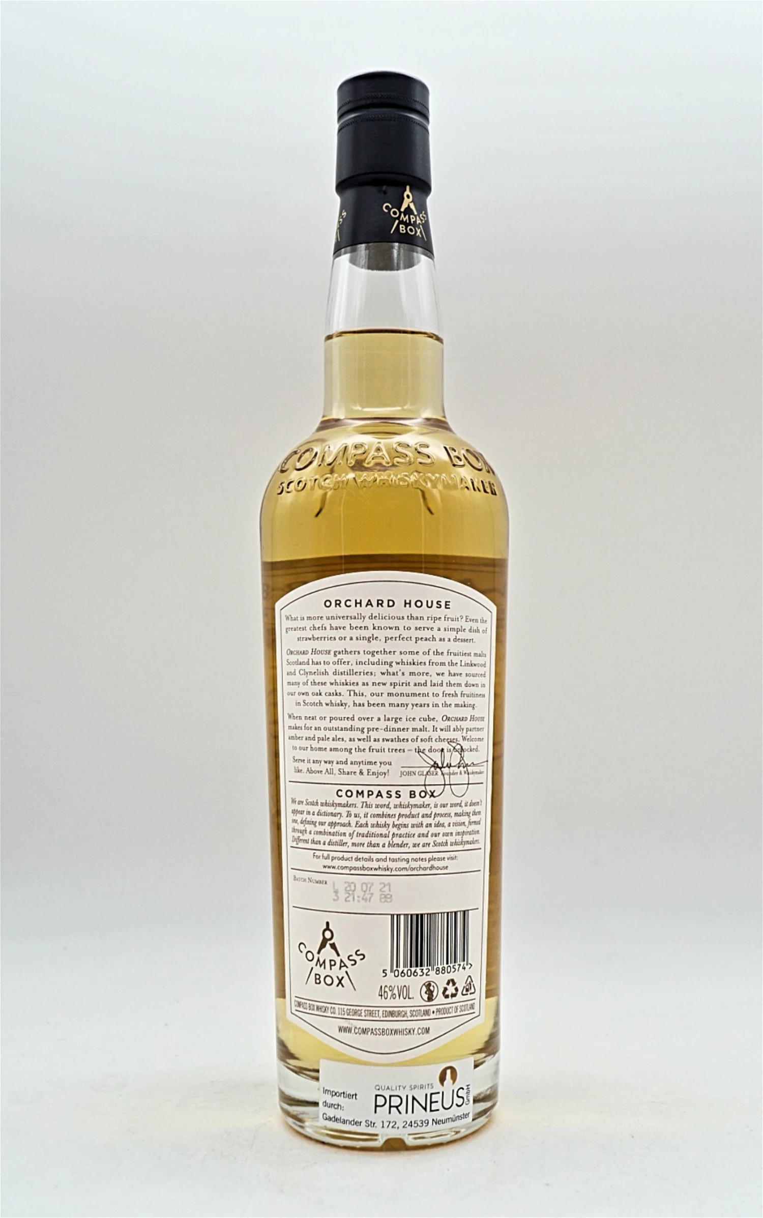 Orchard House Blended Malt Scotch Whisky 2 Orchard House Blended Malt Scotch Whisky – Bild 2