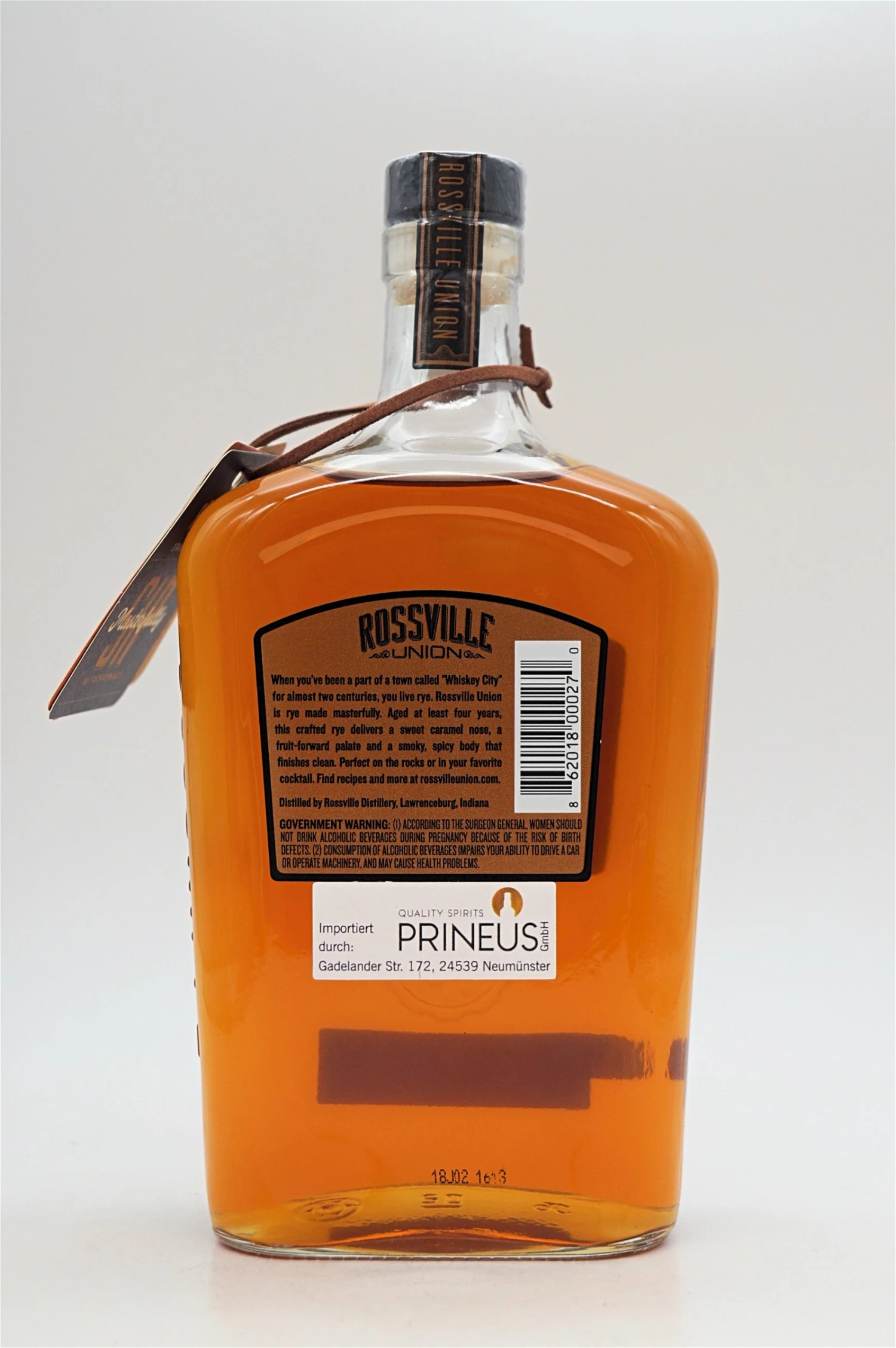 Straight Rye Whiskey 5 Jahre 2 Straight Rye Whiskey 5 Jahre – Bild 2