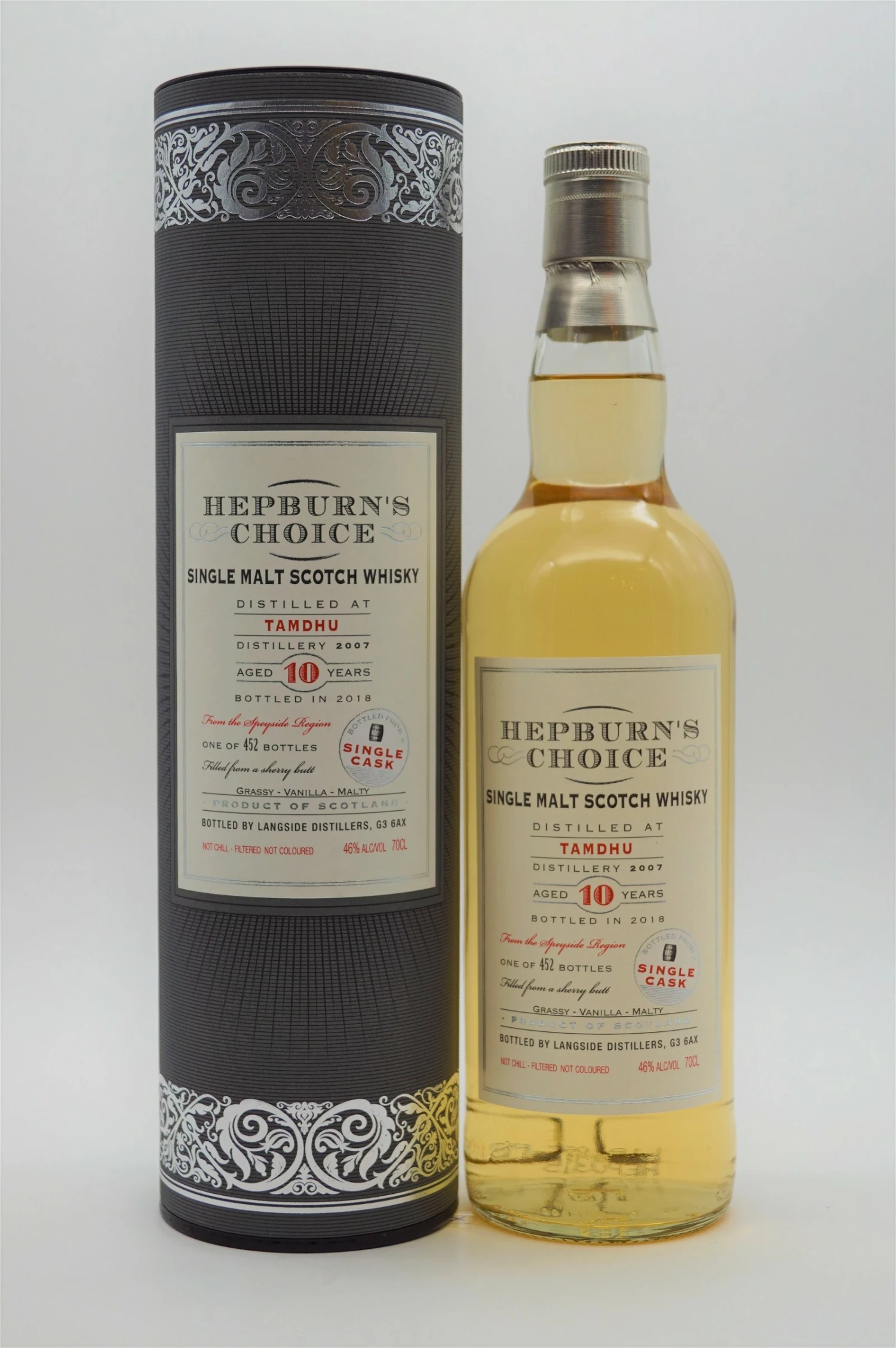 Tamdhu 10 Jahre 2007/2018 - 452 Fl. Single Malt Scotch 1 Tamdhu 10 Jahre 2007/2018 - 452 Fl. Single Malt Scotch