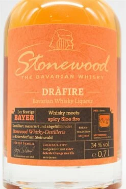 Stonewood Drafire Bavarian Whisky Likör -SBS || Waterford || SAINT JAMES Verkaufsgeschäft dsc08432