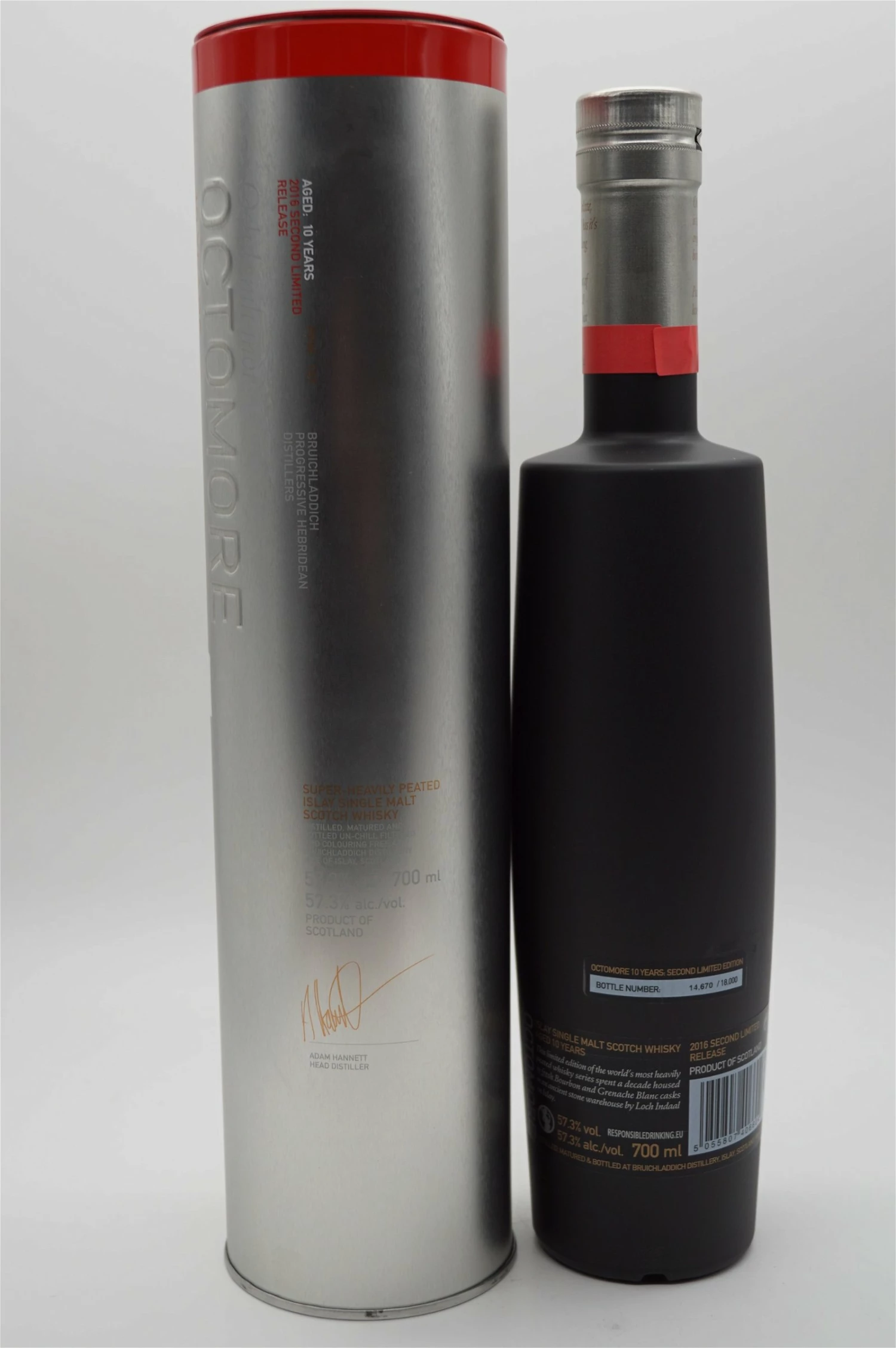Octomore 10 Jahre 2016 Second Limited Release Single Malt Scotch 2 Octomore 10 Jahre 2016 Second Limited Release Single Malt Scotch – Bild 2