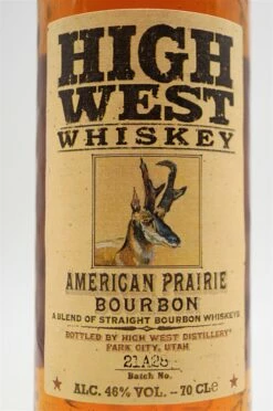 American Prairie Straight Bourbon Whiskey -SBS || Waterford || SAINT JAMES Verkaufsgeschäft dsc08715