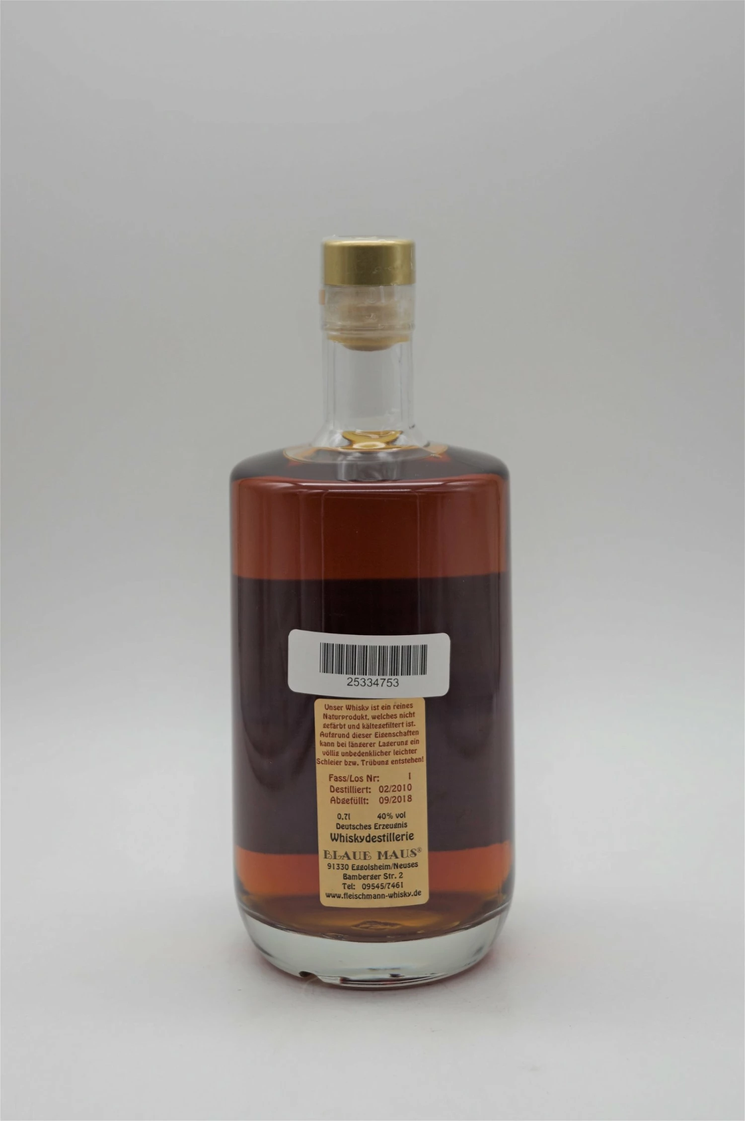 Krottentaler Single Cask Malt Whisky 09/2018 2 Krottentaler Single Cask Malt Whisky 09/2018 – Bild 2