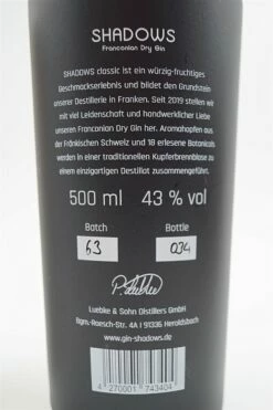 Franconian Dry Gin Classic -SBS || Waterford || SAINT JAMES Verkaufsgeschäft dsc08984