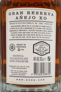 Gran Reserva Anejo XO Puerto Rican Rum -SBS || Waterford || SAINT JAMES Verkaufsgeschäft dsc09040ivxtc4temhahy
