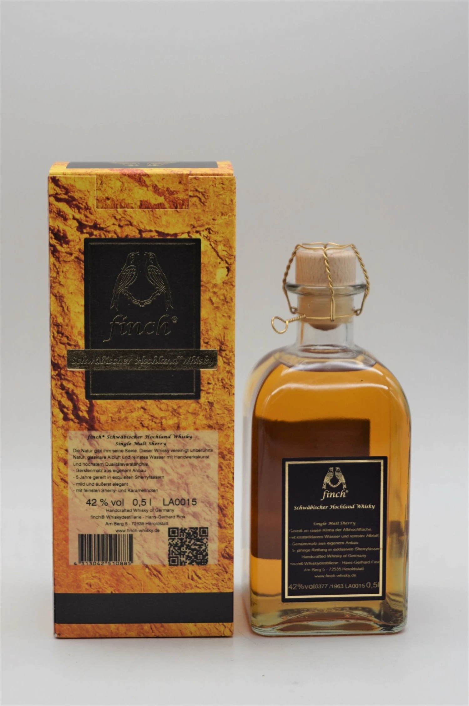 Single Malt Sherry Schwäbischer Hochland Whisky 2 Single Malt Sherry Schwäbischer Hochland Whisky – Bild 2