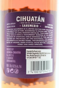 Sahumerio Rum Limited Edition 10 Sahumerio Rum Limited Edition -SBS || Waterford || SAINT JAMES Verkaufsgeschäft dsc09652