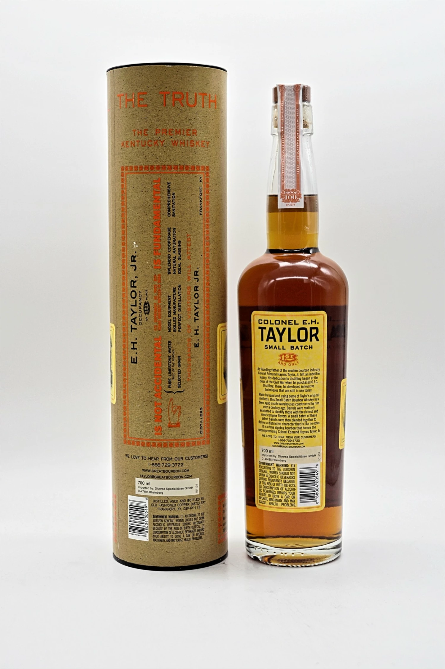 Small Batch Straight Kentucky Bourbon Whiskey 2 Small Batch Straight Kentucky Bourbon Whiskey – Bild 2