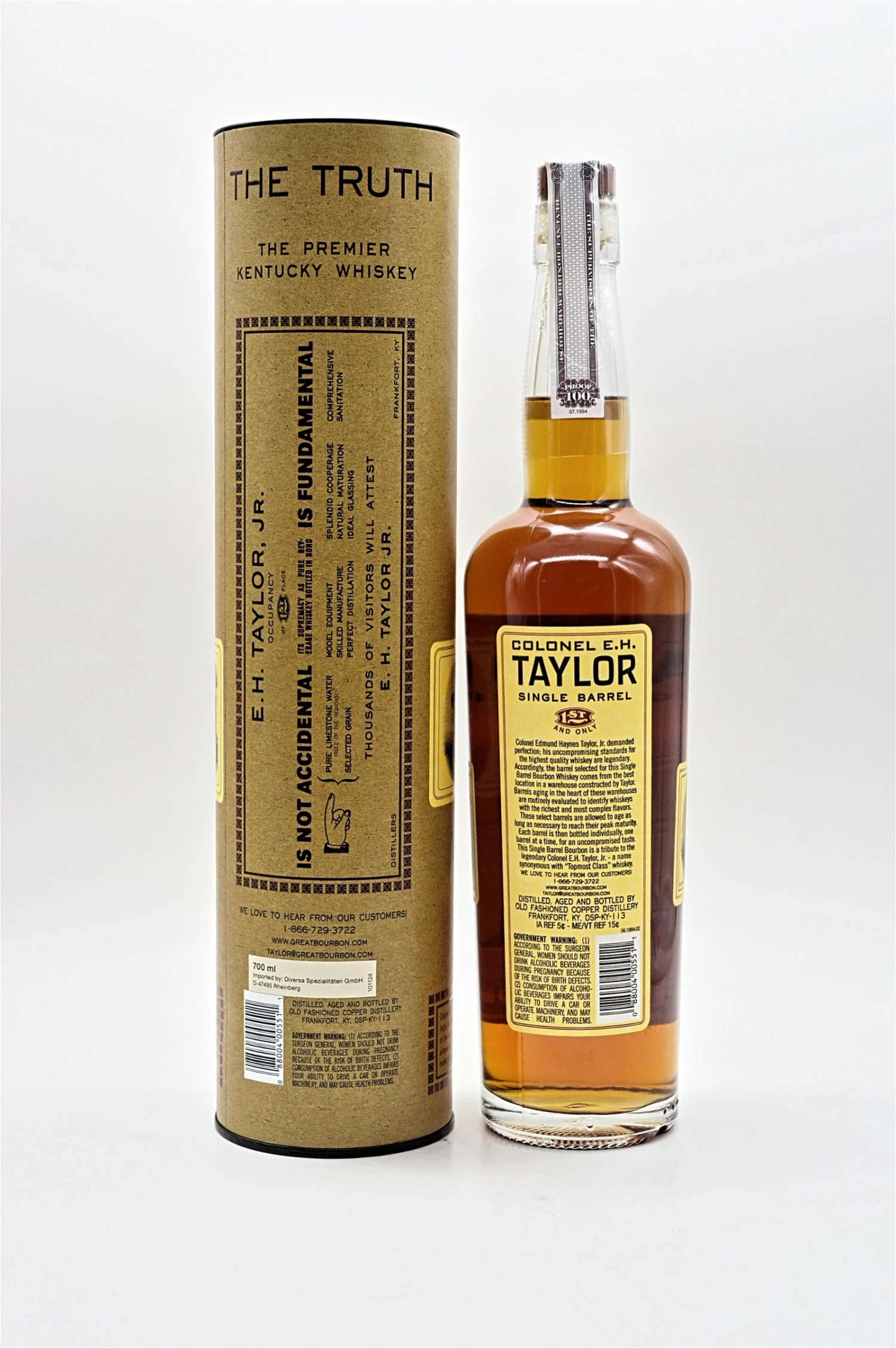 Single Barrel Straight Kentucky Bourbon Whiskey 2 Single Barrel Straight Kentucky Bourbon Whiskey – Bild 2