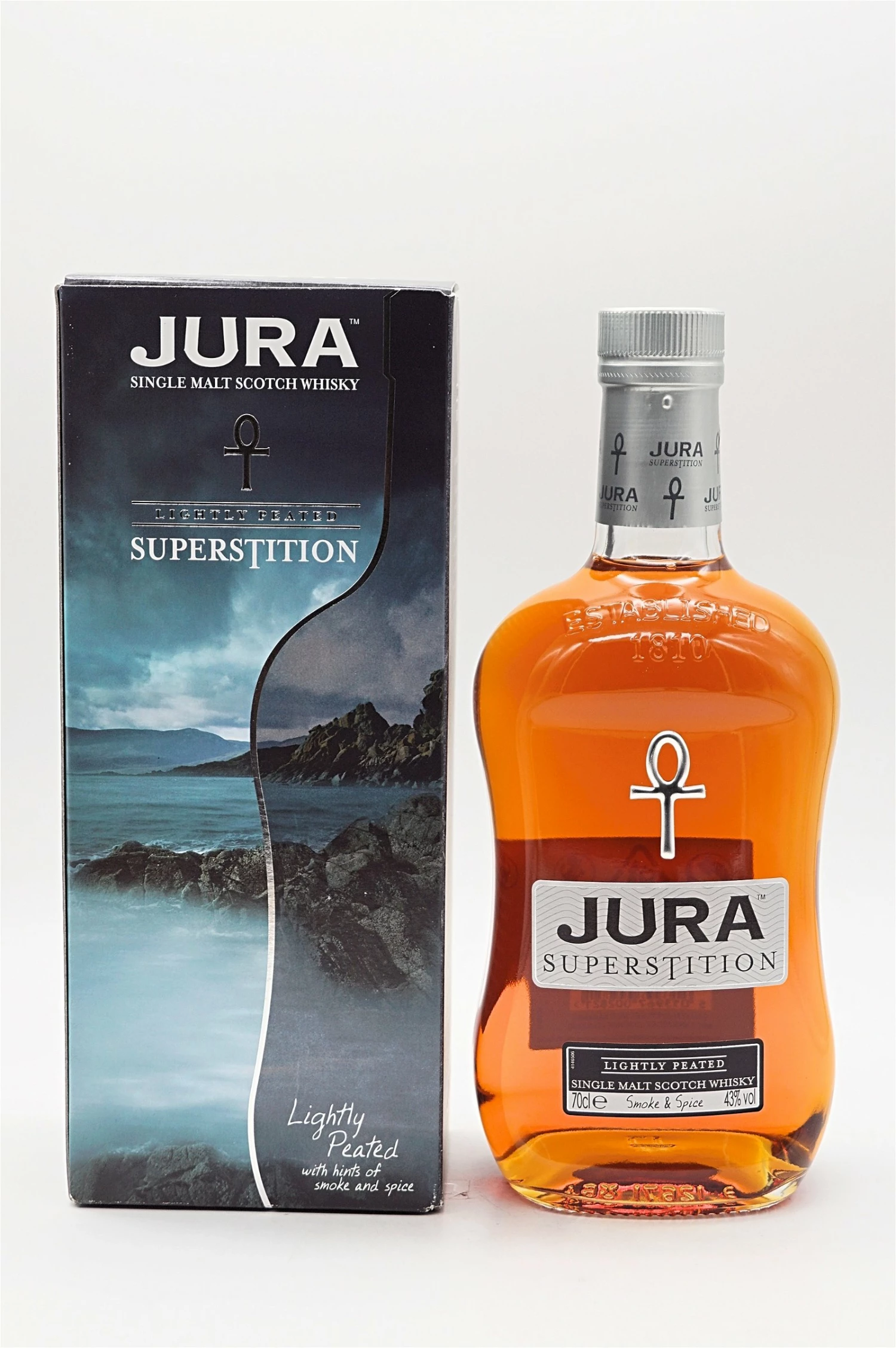 Jura Superstition Lightly Peated Single Malt Scotch Whisky 1 Jura Superstition Lightly Peated Single Malt Scotch Whisky