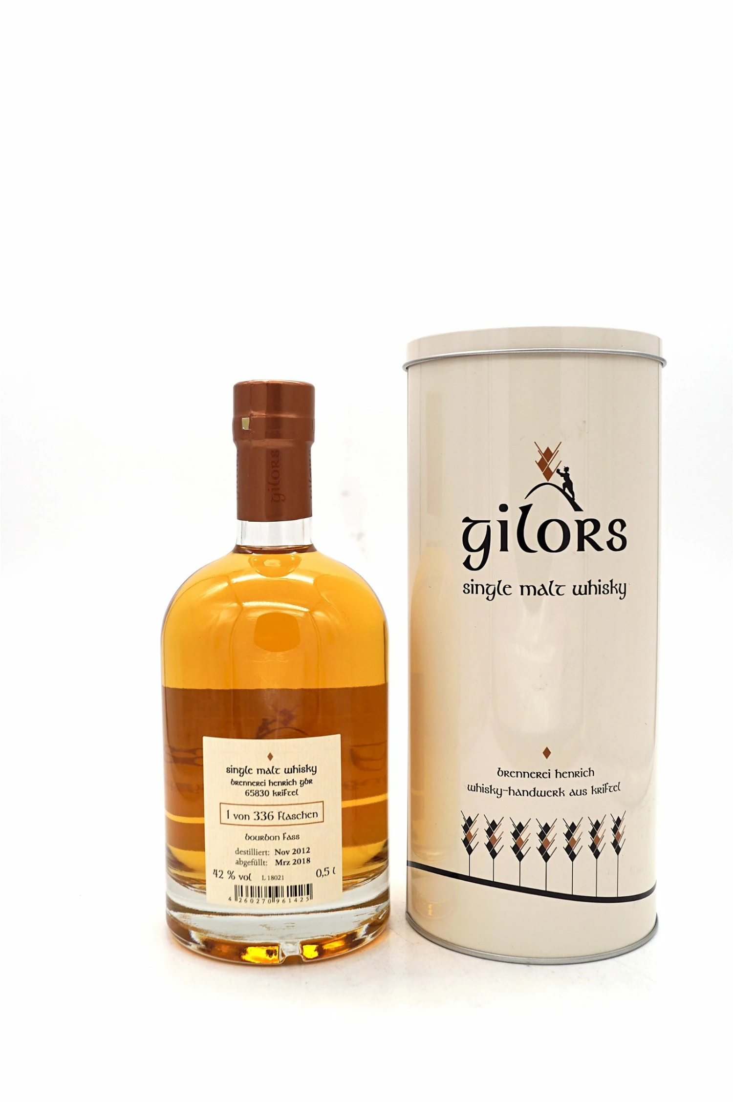 Gilors Peated Single Malt Whisky 2 Gilors Peated Single Malt Whisky – Bild 2