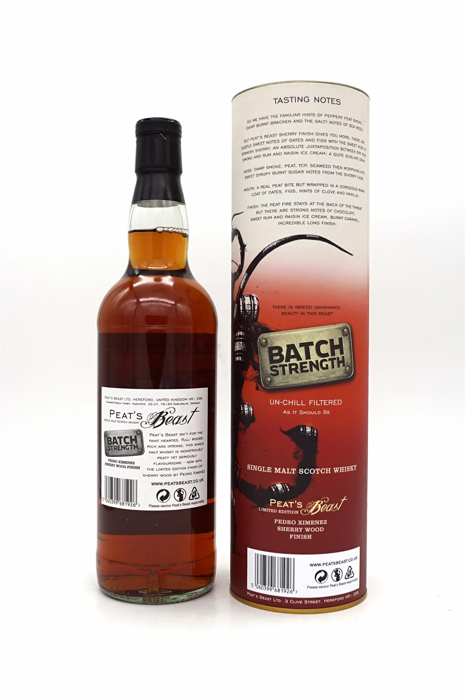 Batch Strength Pedro Ximenez Finish Limited Edition Single Malt Scotch Whisky 2 Batch Strength Pedro Ximenez Finish Limited Edition Single Malt Scotch Whisky – Bild 2